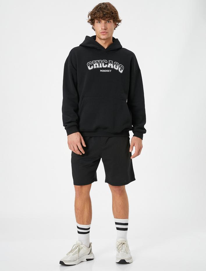  Basic Şort Beli Bağcıklı Cep Detaylı