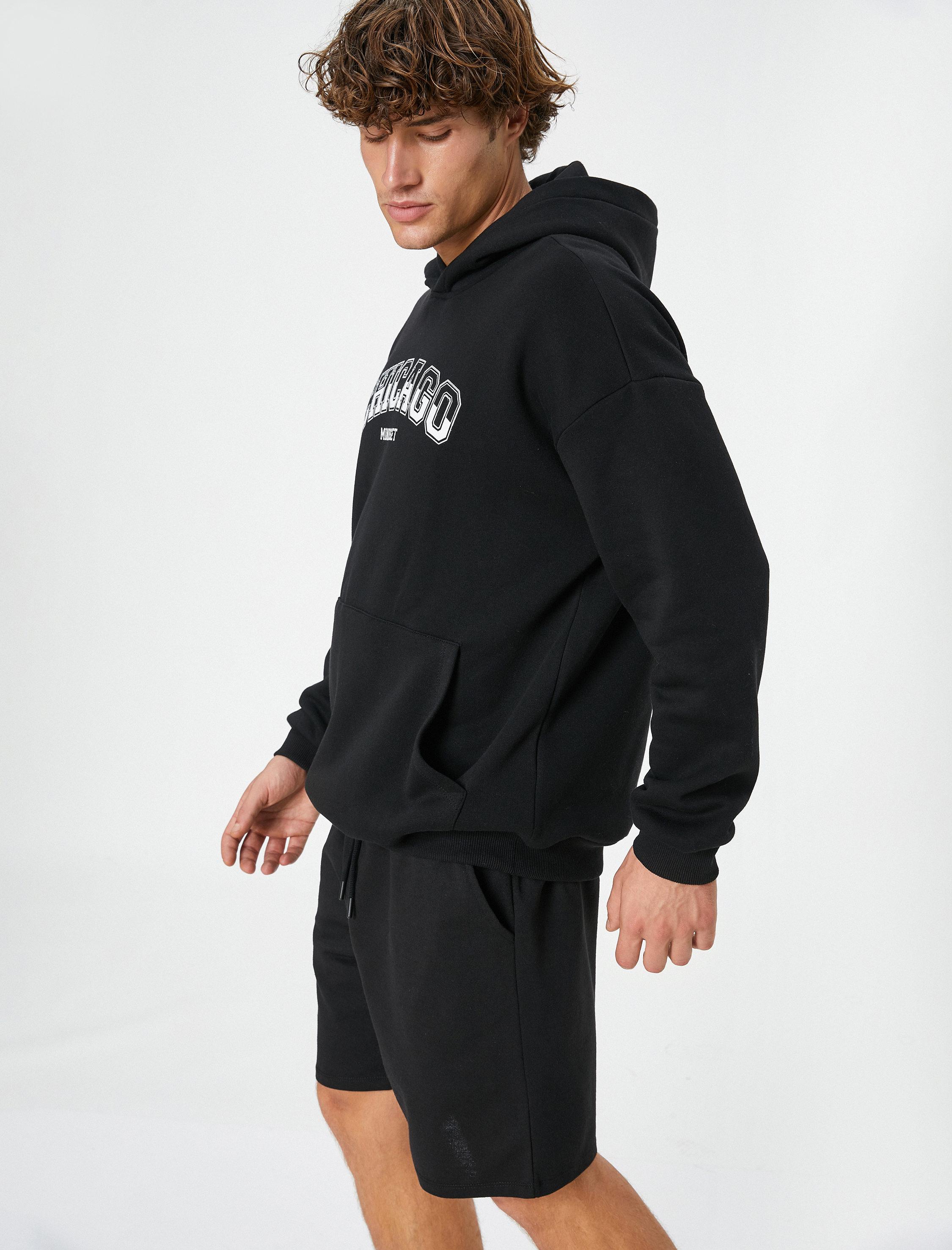   Basic Şort Beli Bağcıklı Cep Detaylı