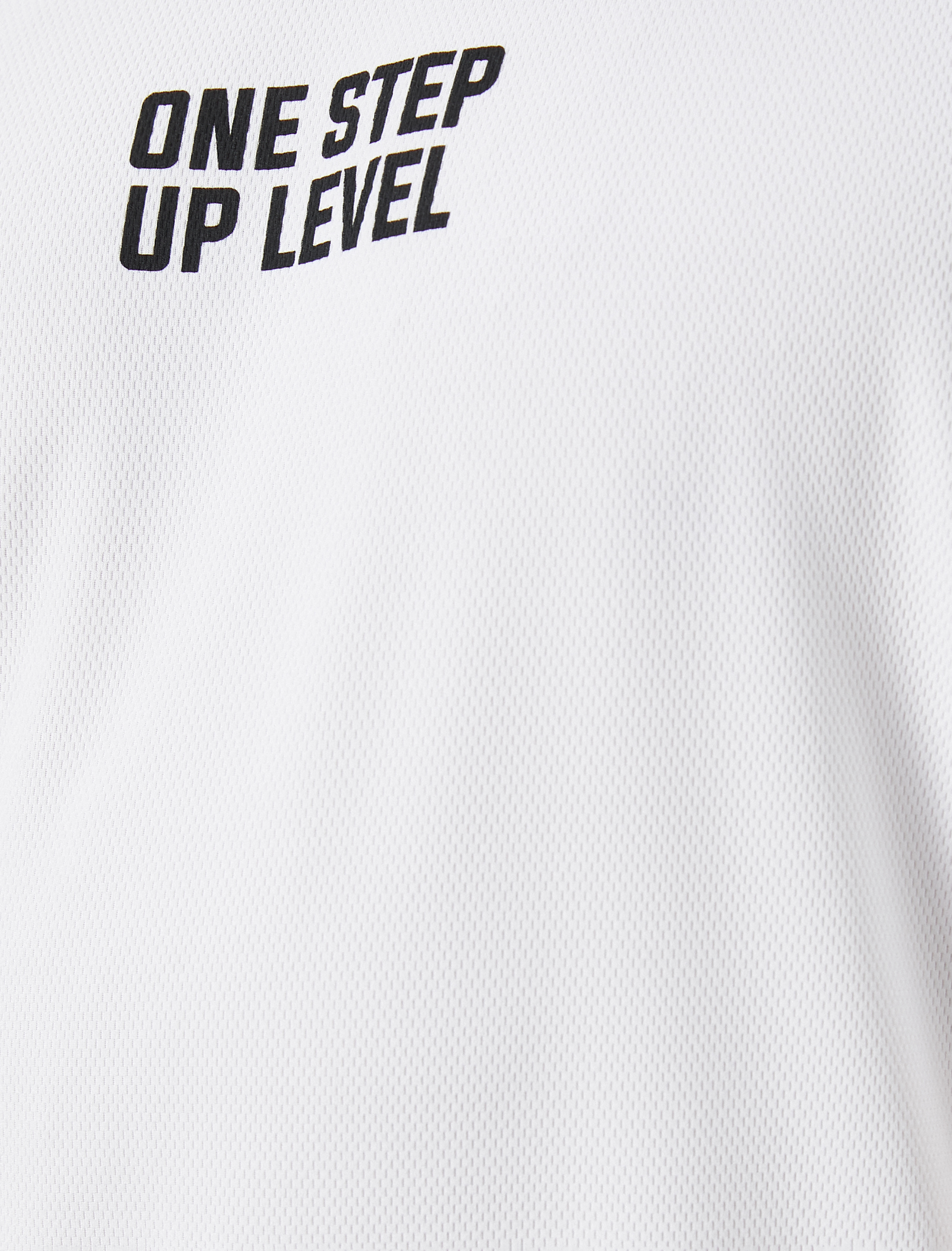   Spor Tişört Slogan Baskılı Bisiklet Yaka Kısa Kollu