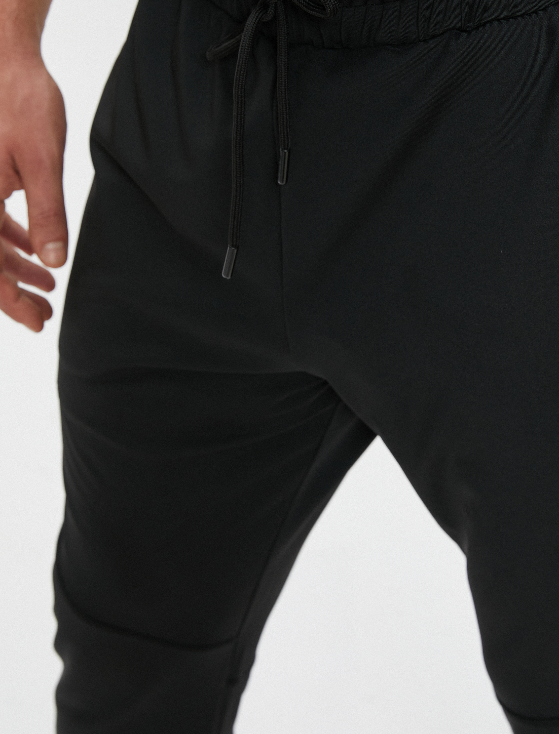   Jogger Eşofman Altı Slogan Baskılı Beli Bağcıklı Cepli