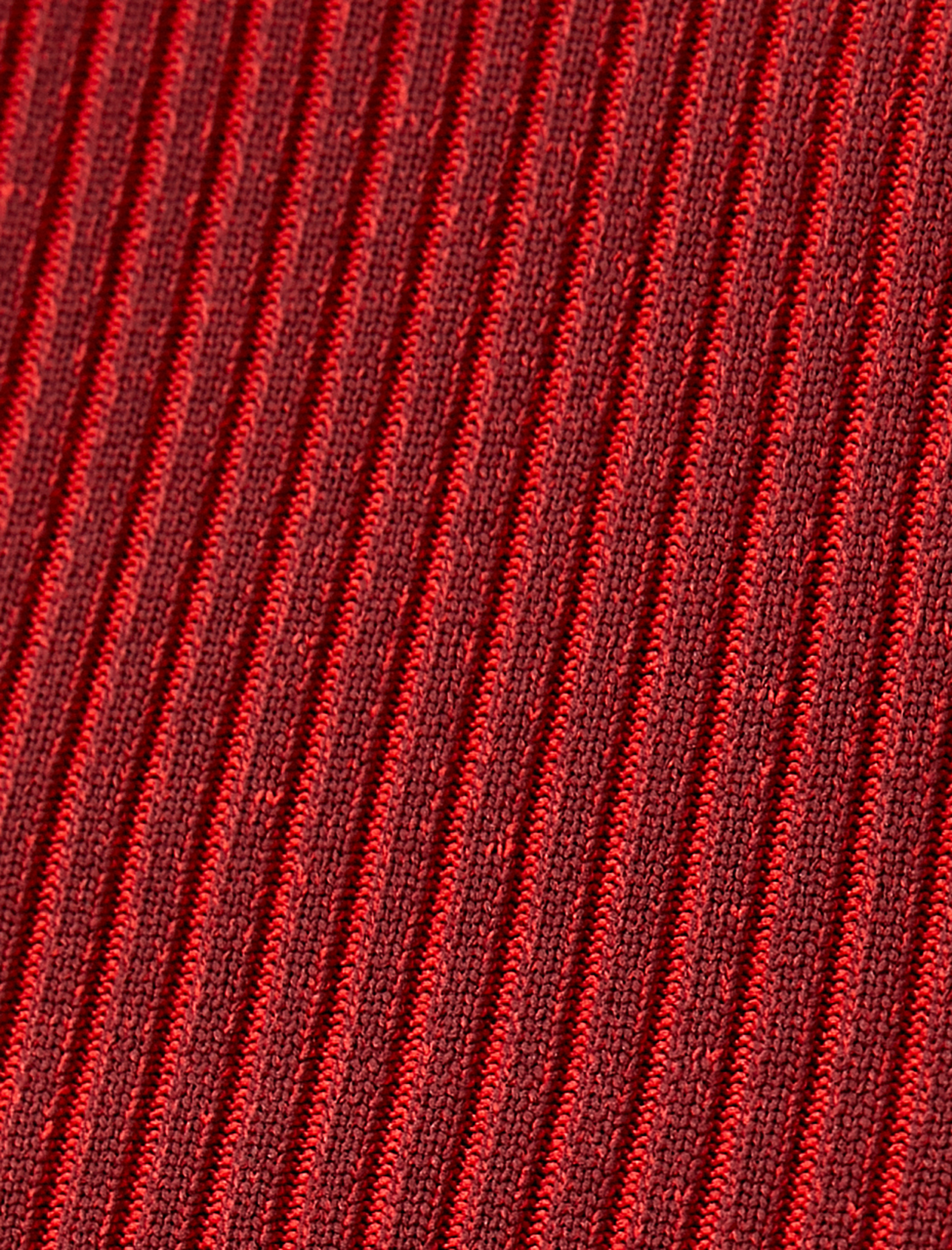   Triko Kazak Kısa Kollu Fitilli Yarım Balıkçı Yaka Slim Fit