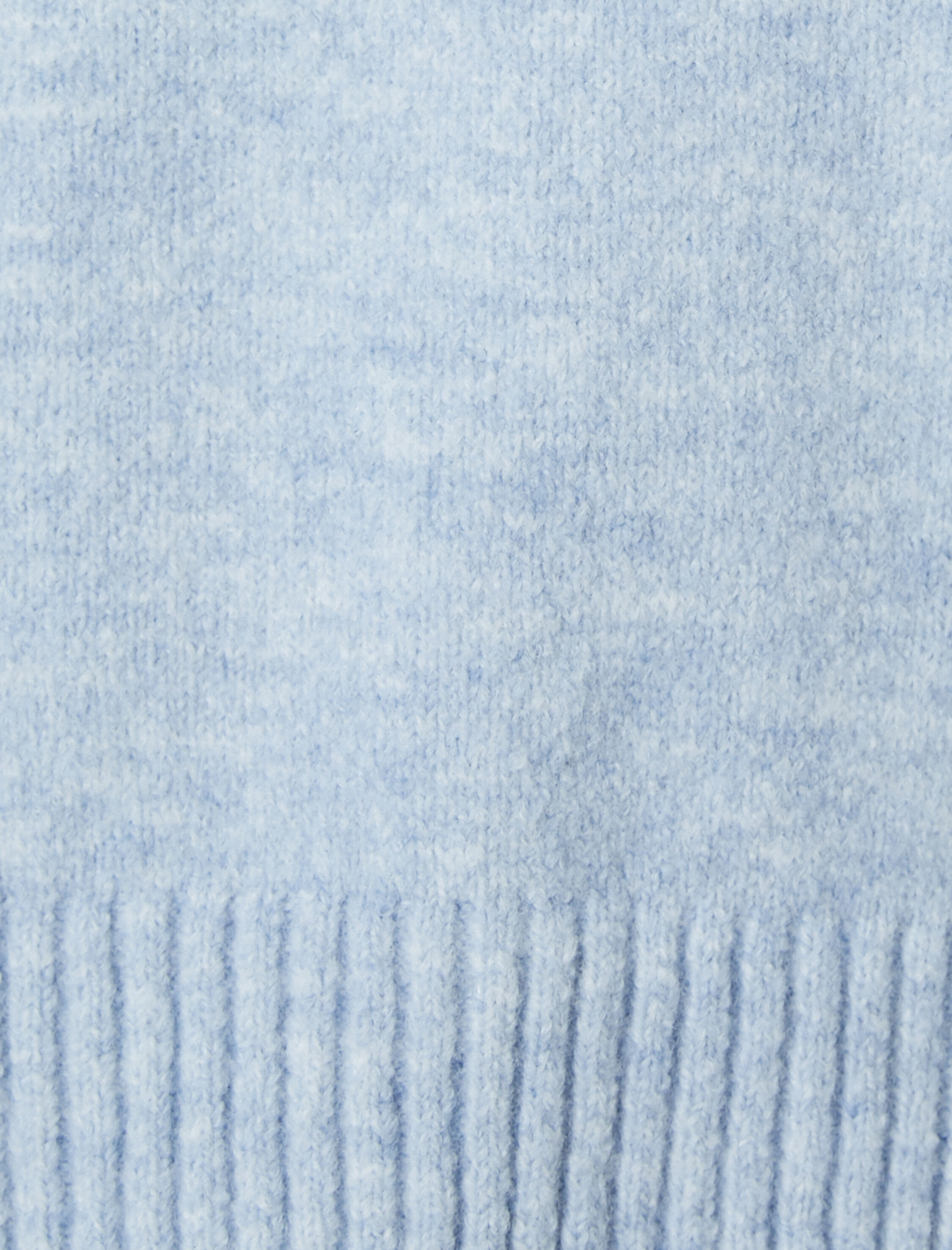   Dik Yaka Triko Kazak Uzun Kollu