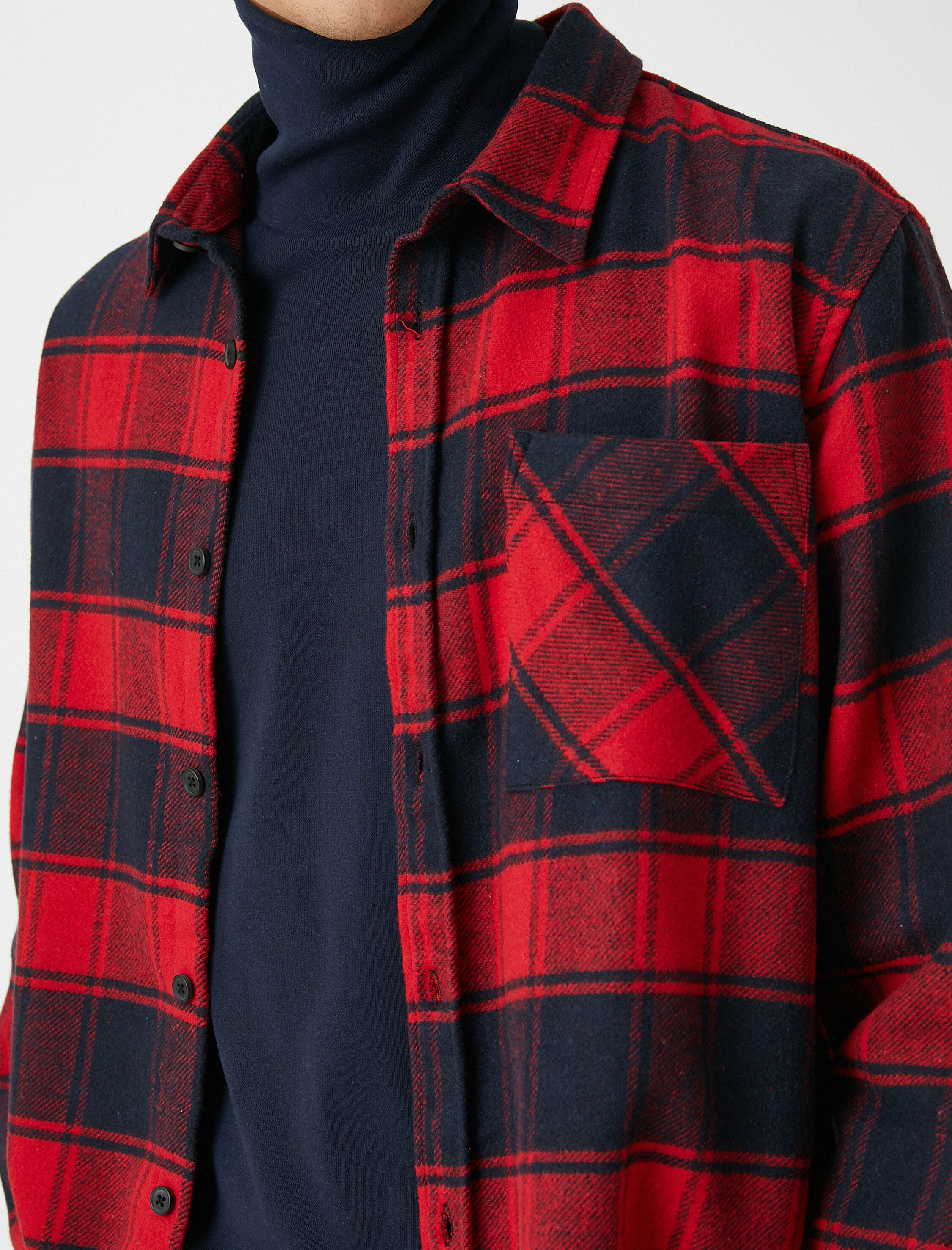   Ekoseli Oduncu Gömleği