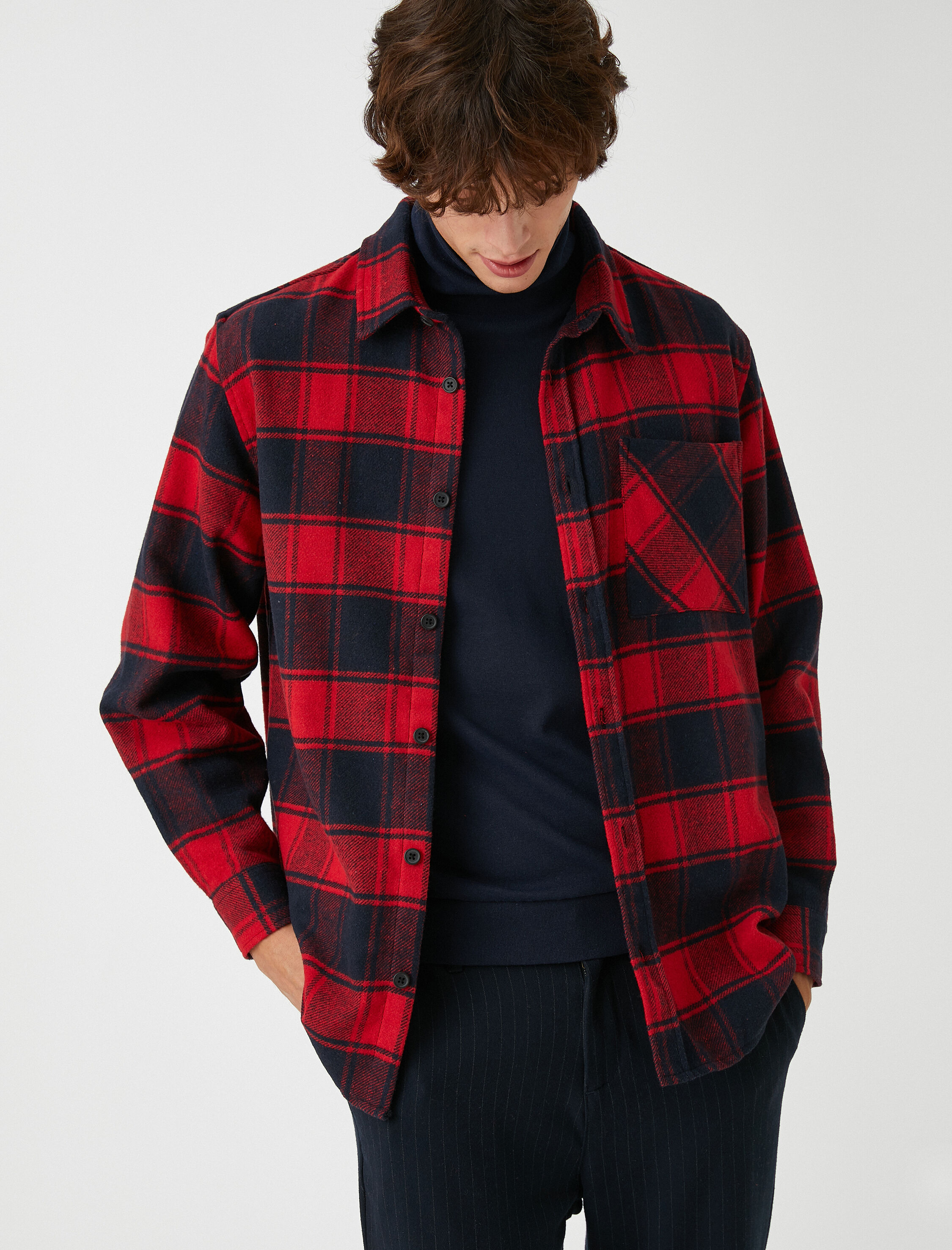   Ekoseli Oduncu Gömleği