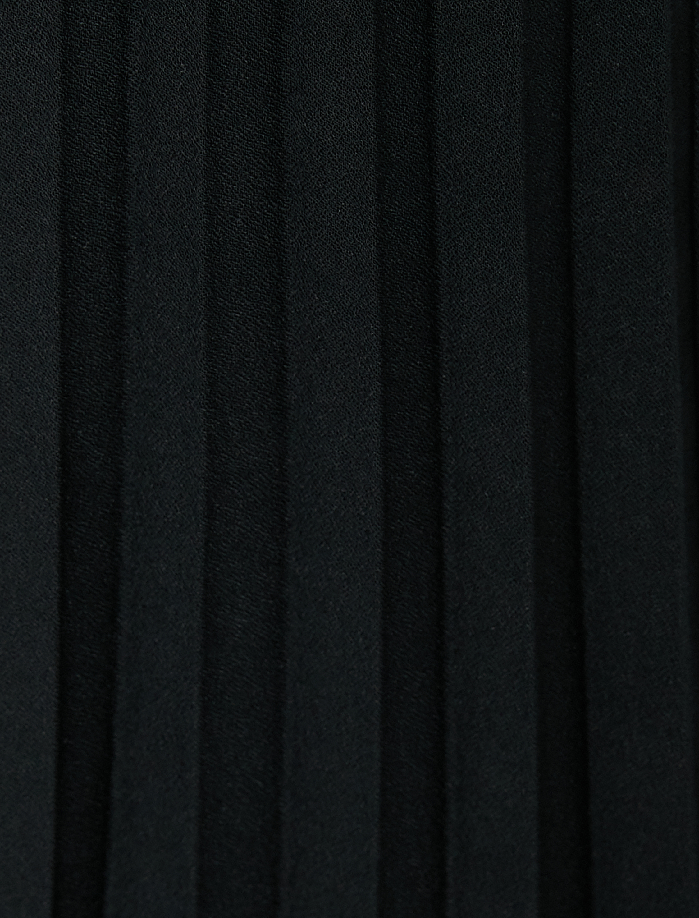   Midi Pileli Etek Normal Bel Fermuarlı