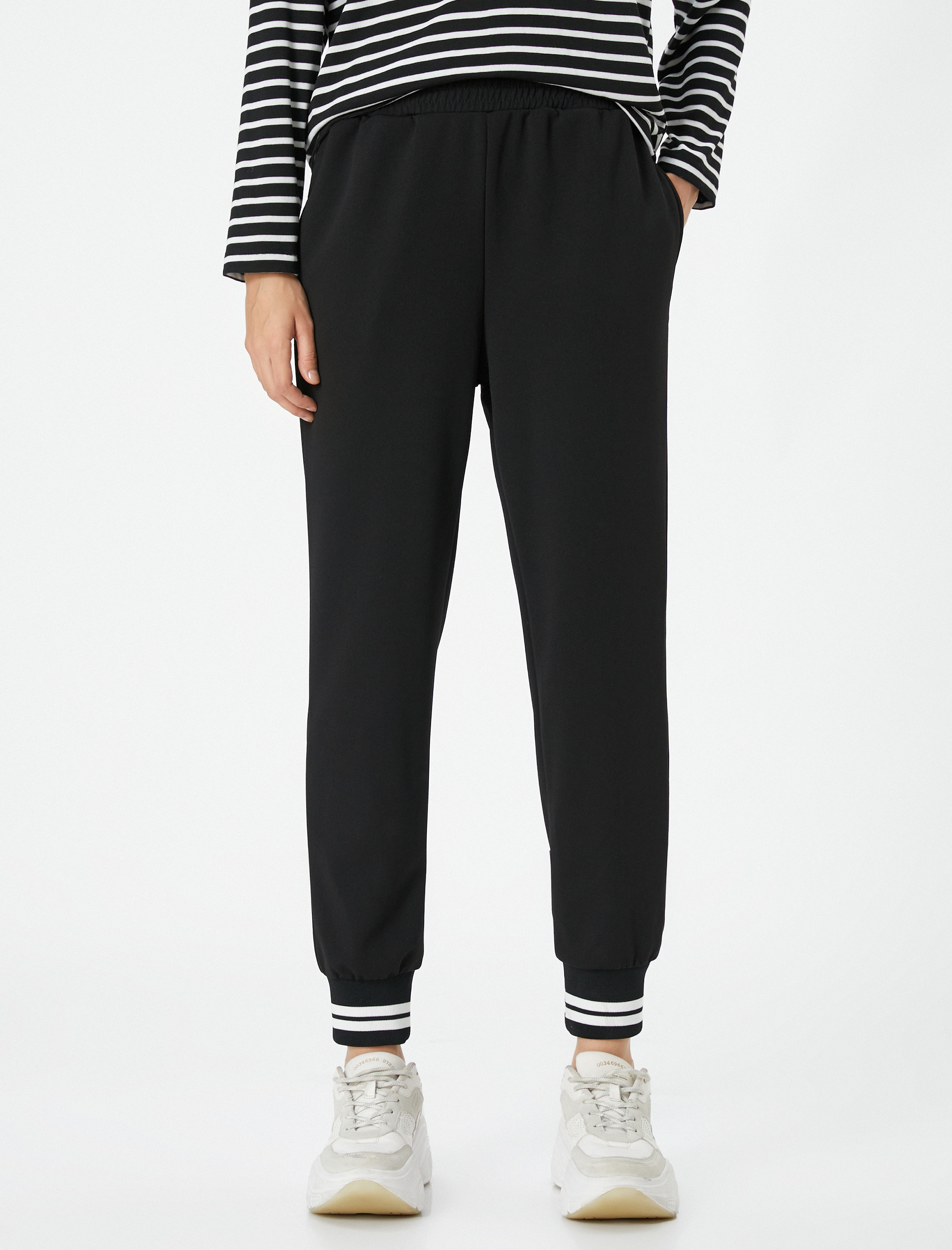   Jogger Eşofman Altı Ribanalı Cep Detaylı