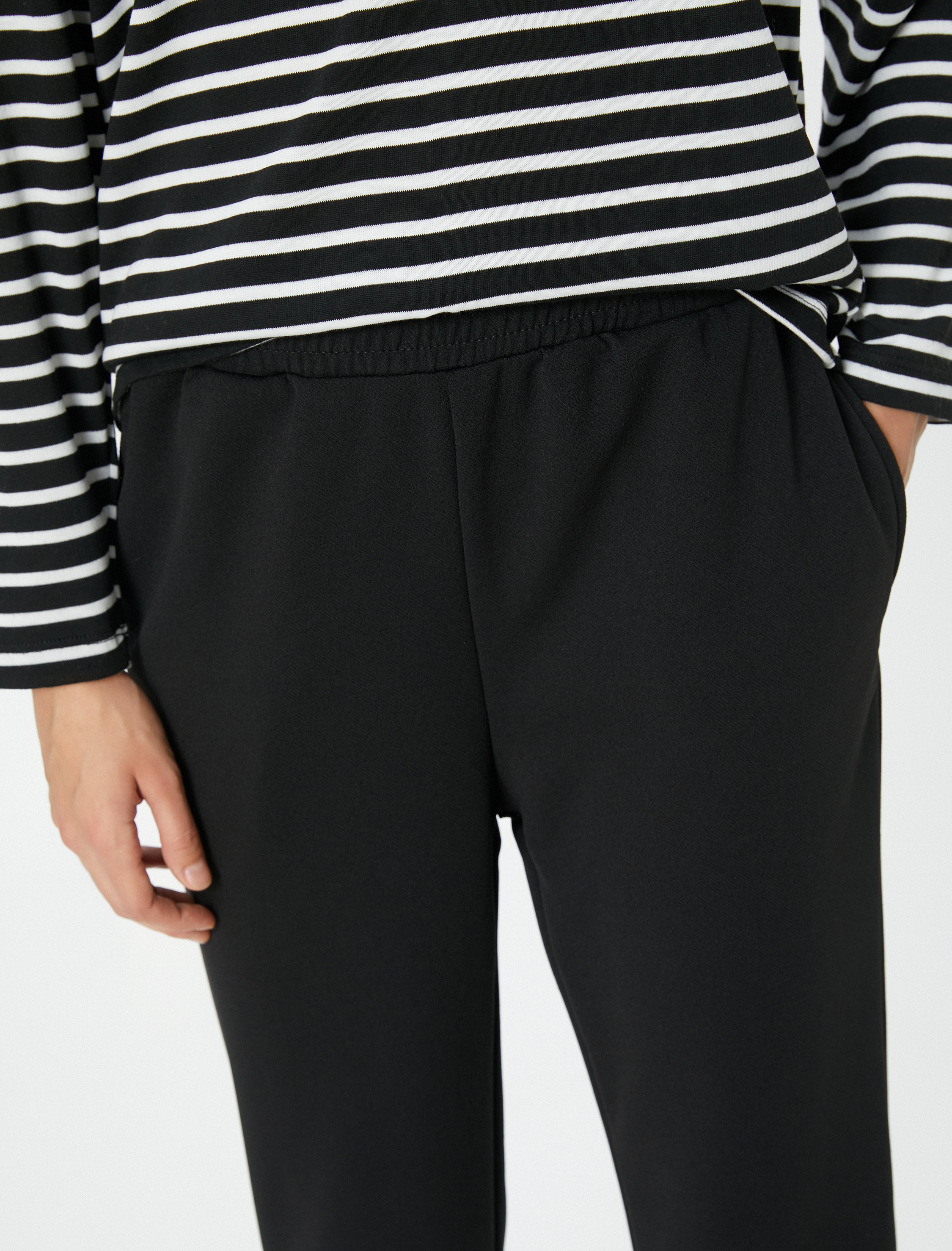   Jogger Eşofman Altı Ribanalı Cep Detaylı