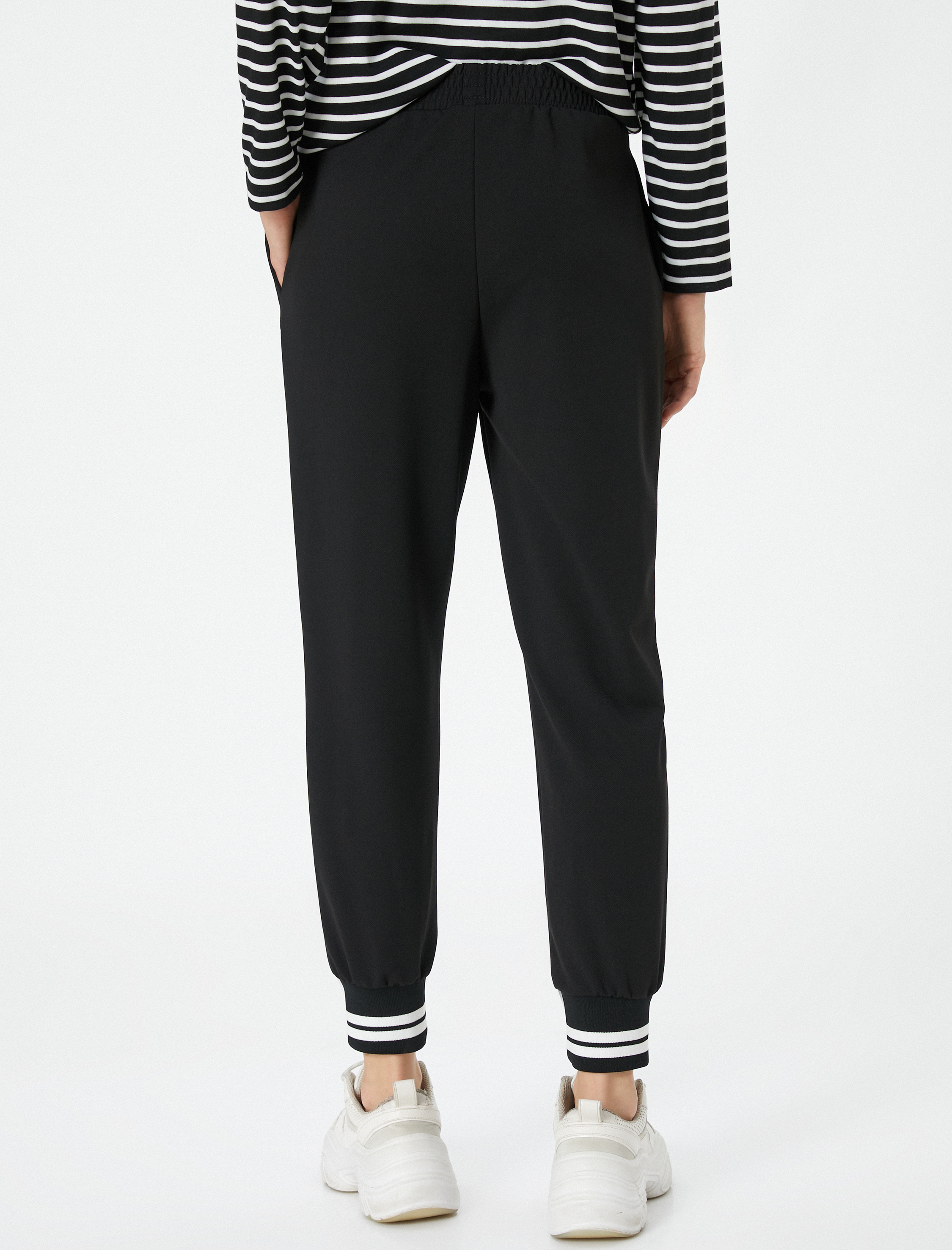   Jogger Eşofman Altı Ribanalı Cep Detaylı