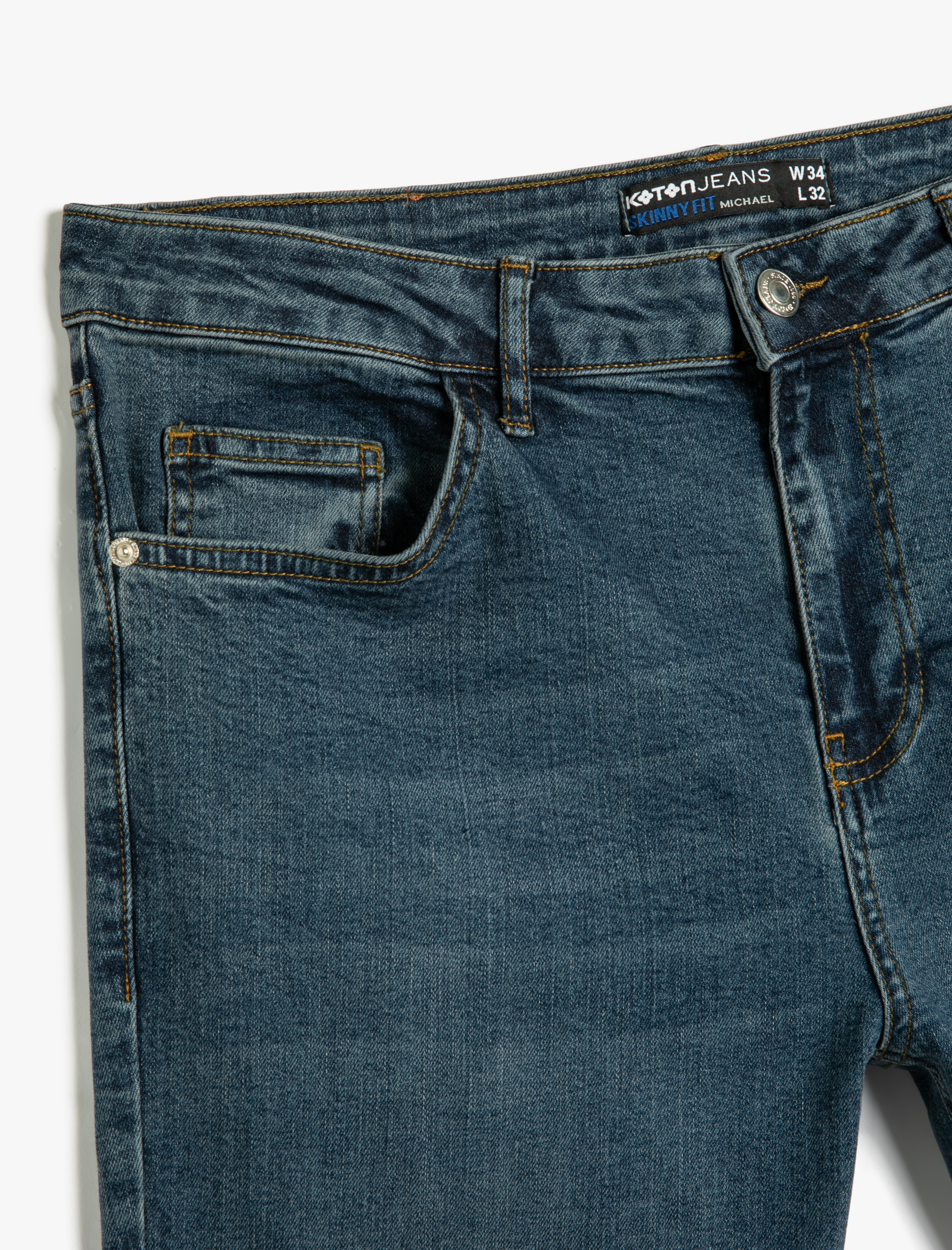   Skinny Fit Kot Pantolon - Michael Jean