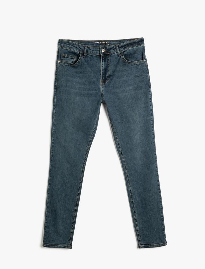  Skinny Fit Kot Pantolon - Michael Jean