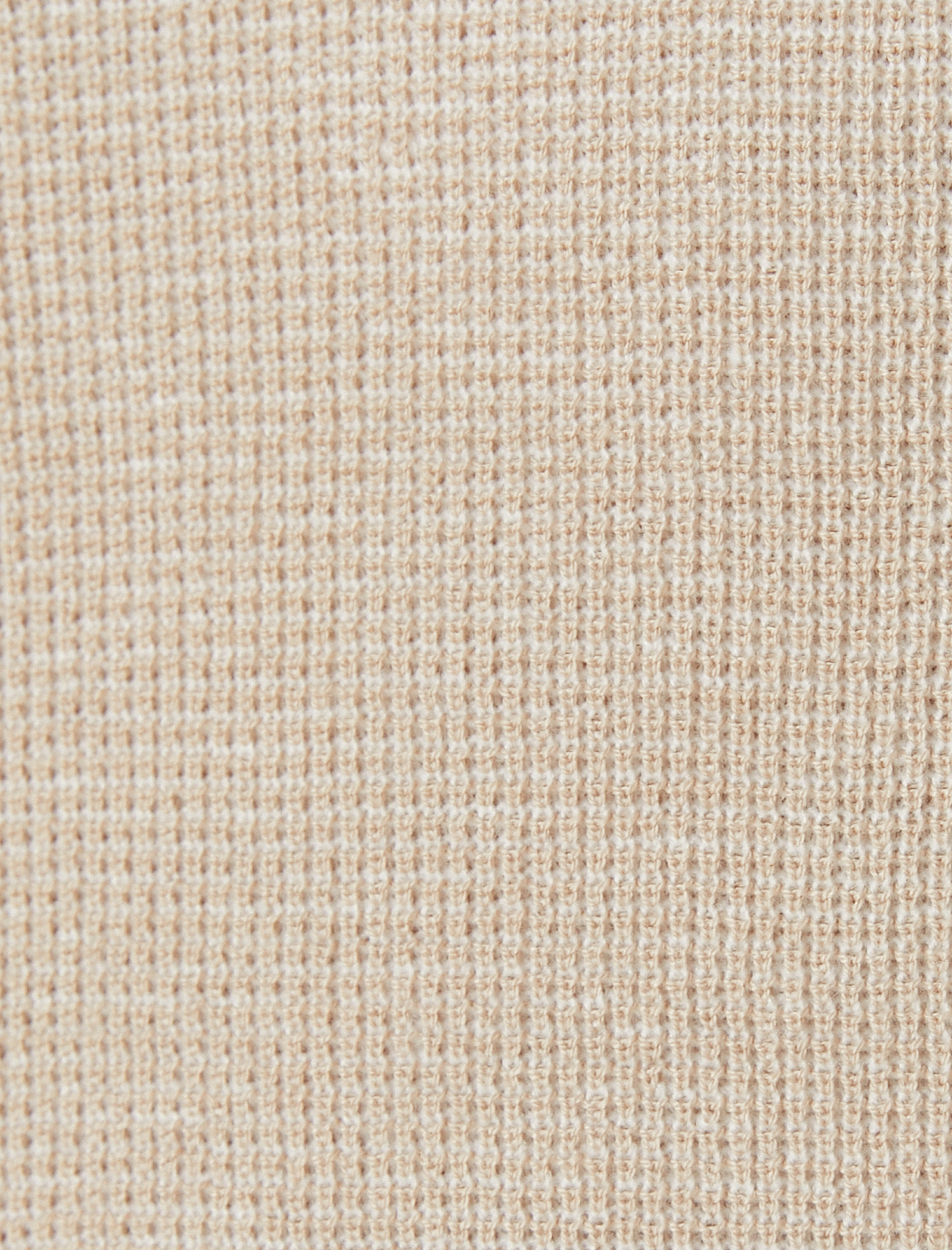   Triko Kazak Bisiklet Yaka Dokulu Slim Fit Uzun Kollu