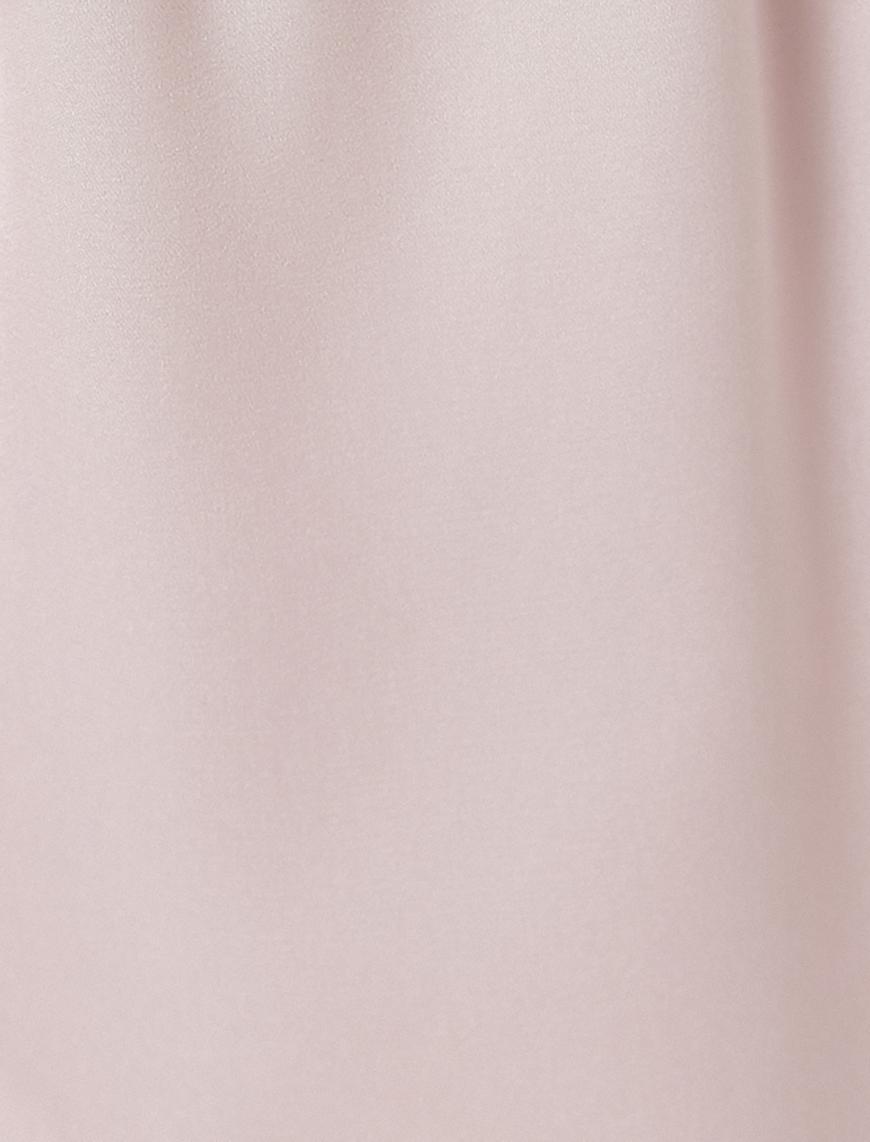   Şort Pijama Altı Mini Beli Bağcıklı Dar Kalıp