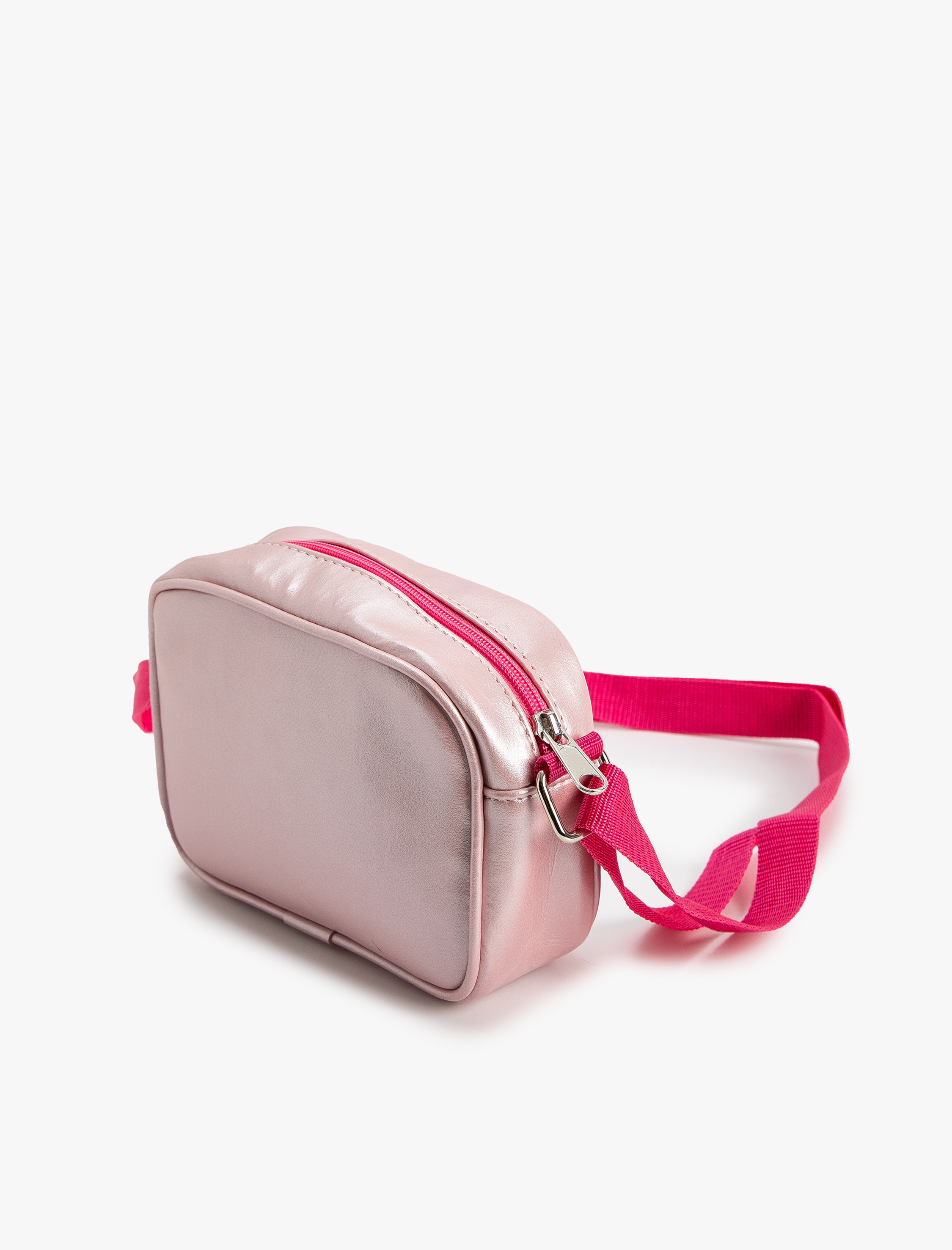  Kız Çocuk Çapraz Askılı Çanta Parıltılı Baskılı