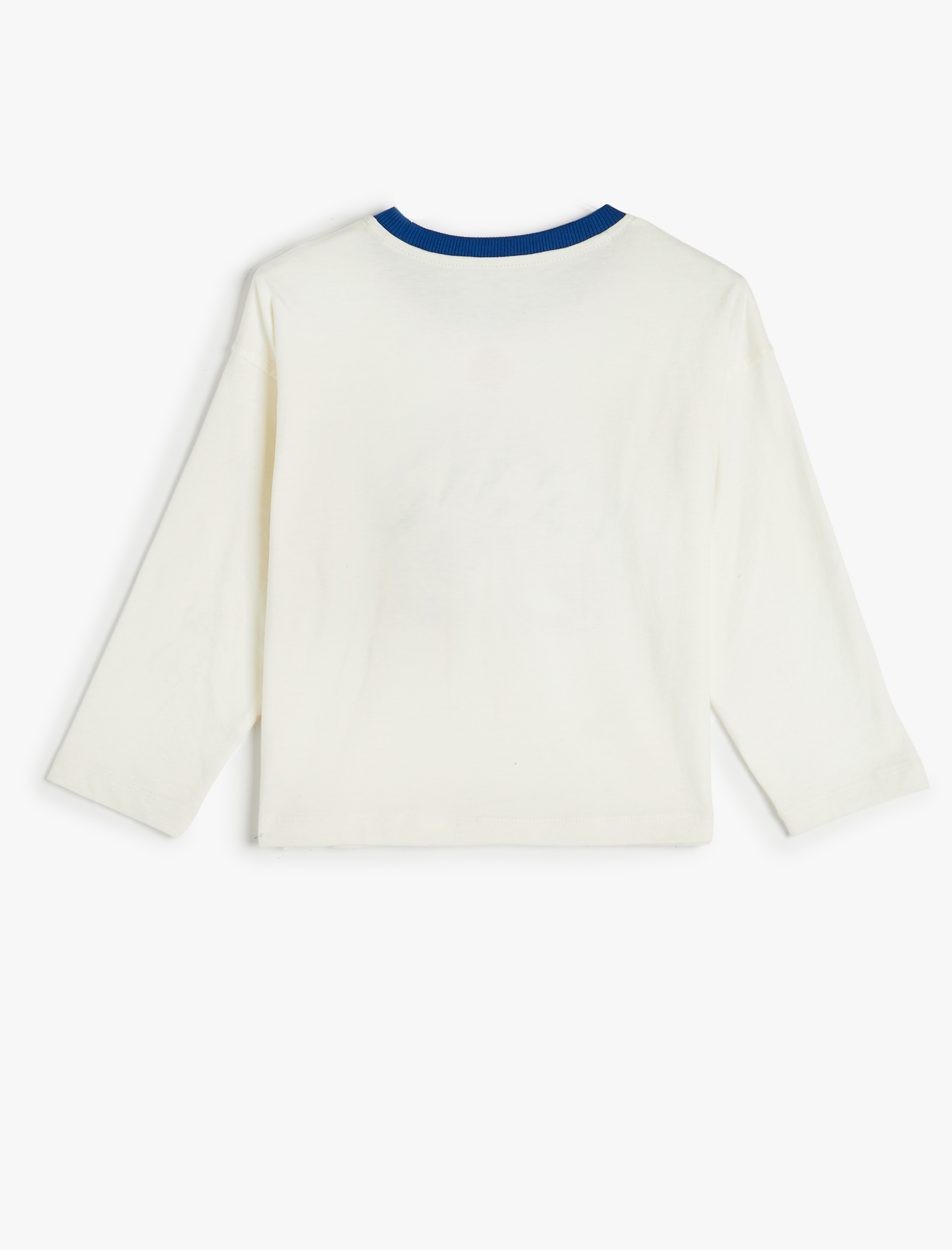  Erkek Bebek Sweatshirt Kış Temalı Baskılı Uzun Kollu Bisiklet Yaka