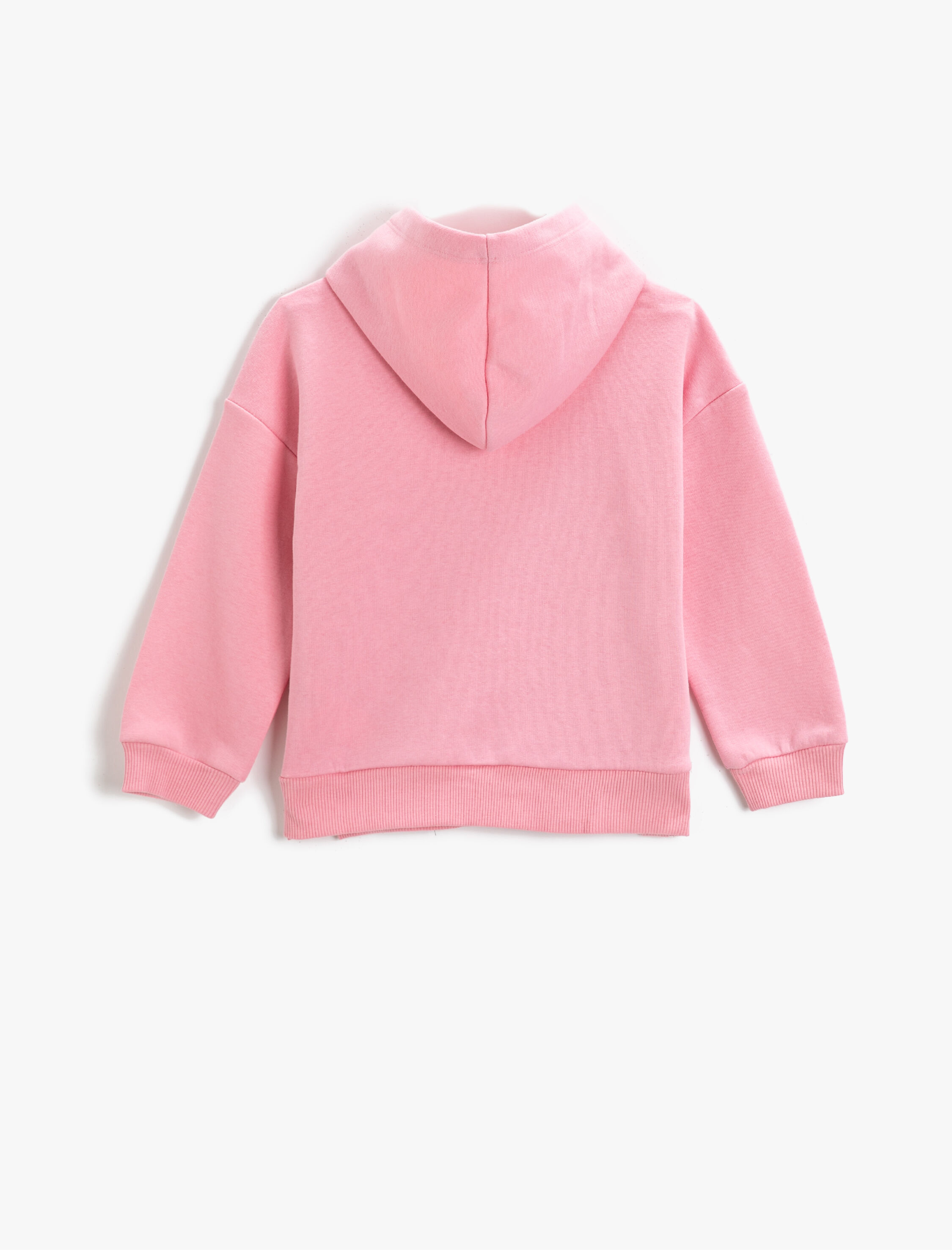  Kız Çocuk Snoopy Lisanslı Baskılı Kapşonlu Sweatshirt Pamuklu