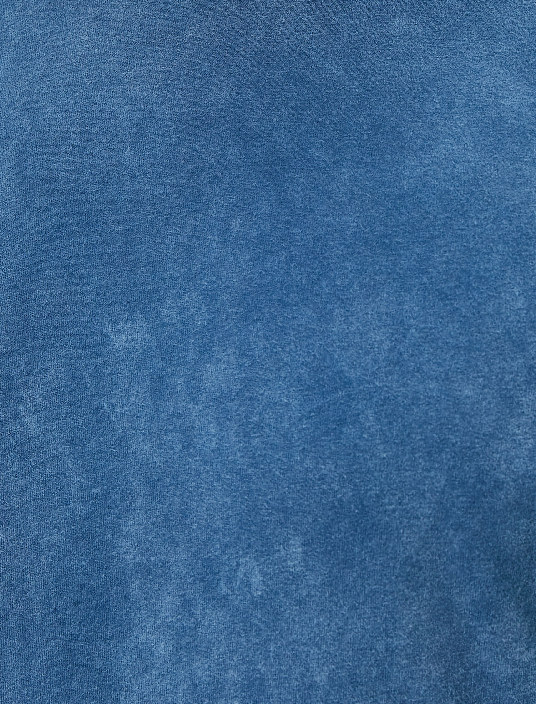   Basic Tişört Yıkamalı Bisiklet Yaka Kısa Kollu Pamuklu