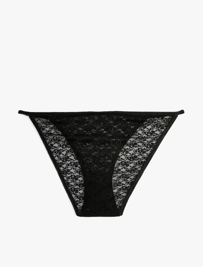  Brief Külot Dantelli Normal Bel