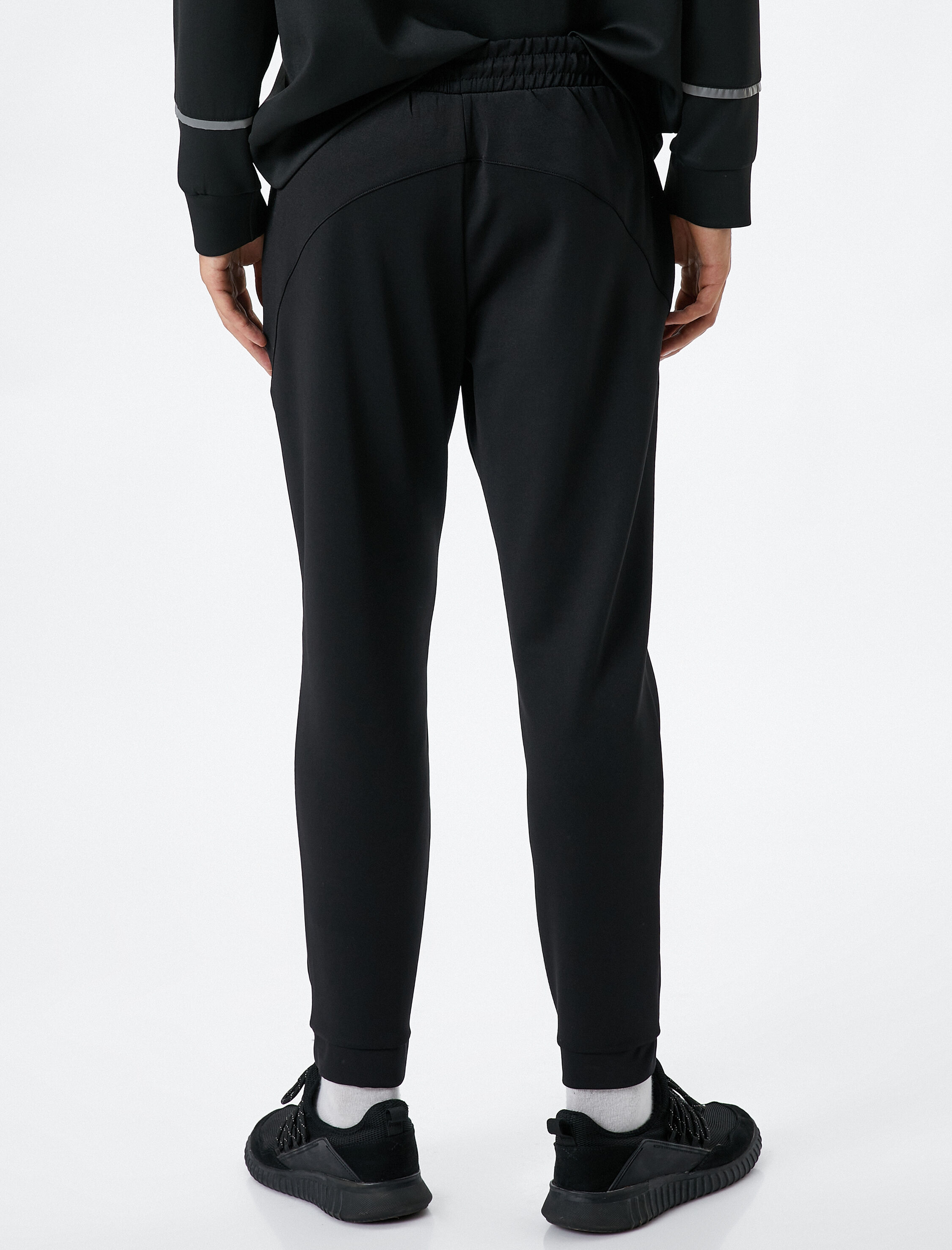   Jogger Eşofman Altı Basic Beli Bağcıklı Cep Detaylı