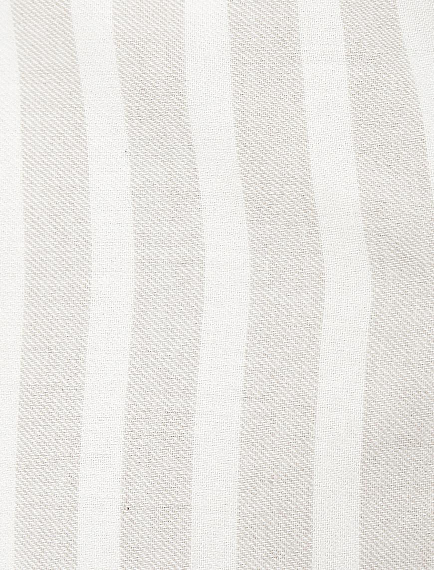   Klasik Gömlek Uzun Kollu Slim Fit Düğmeli