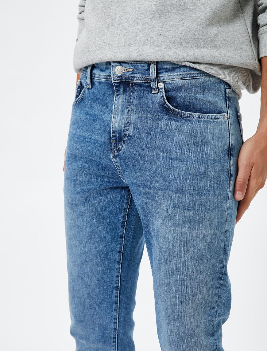   Slim Fit Kot Pantolon - Brad Jean
