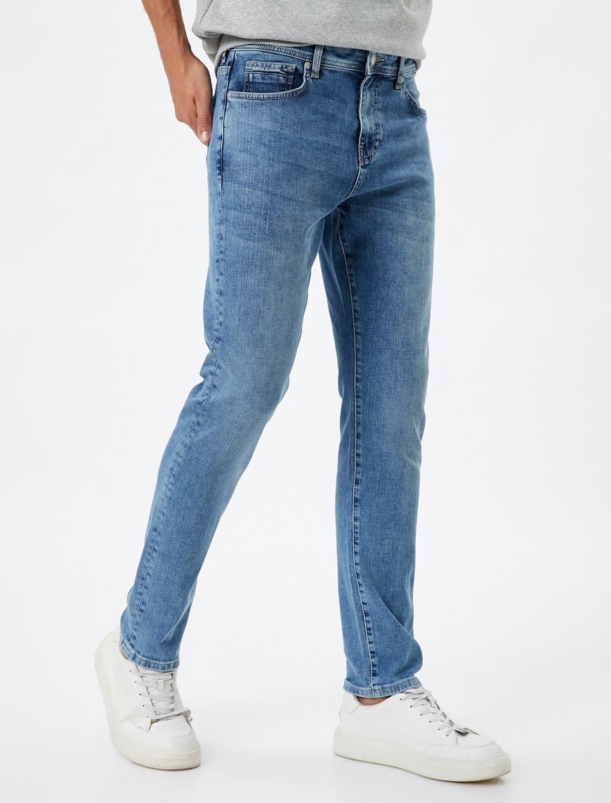  Slim Fit Kot Pantolon - Brad Jean