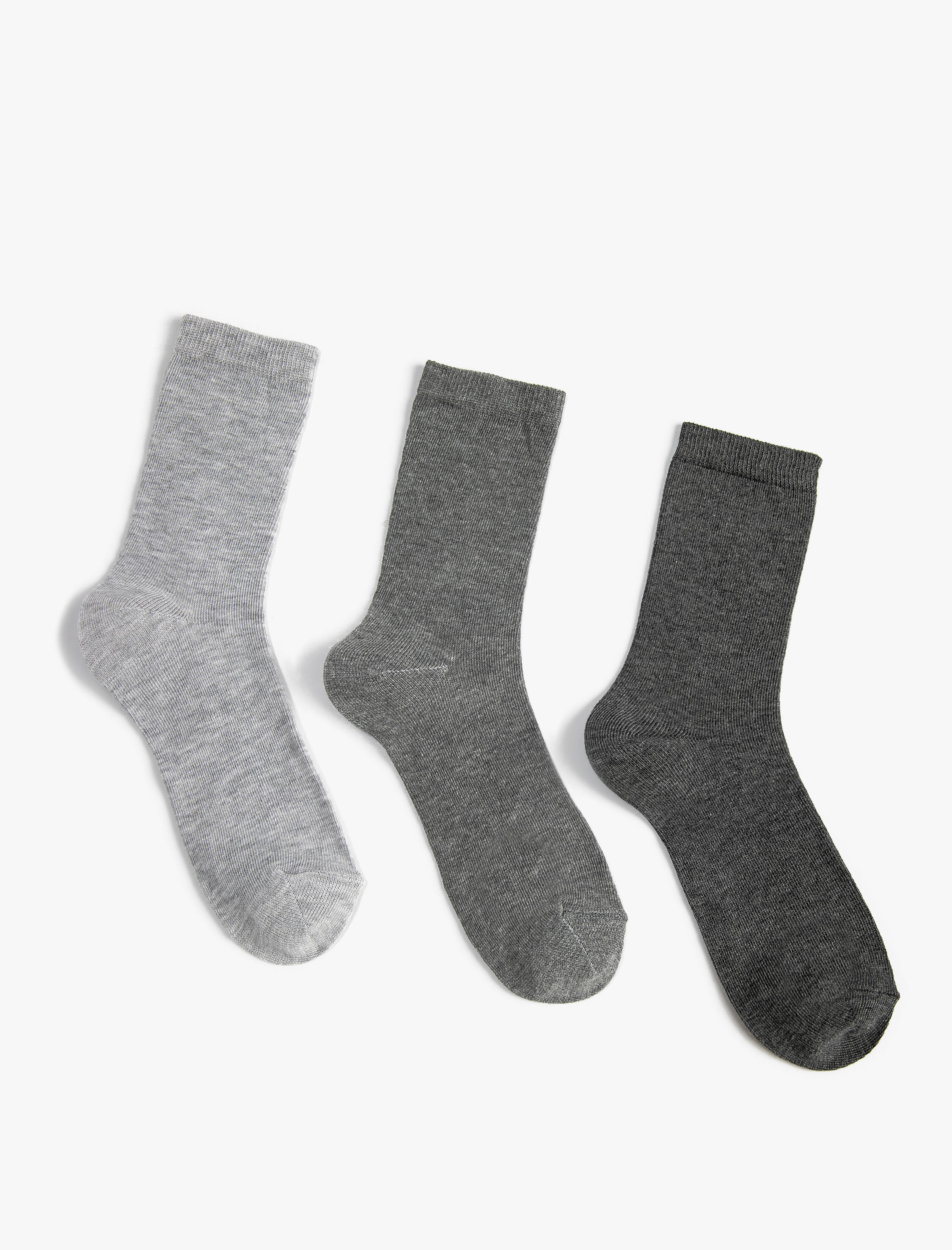  Erkek Çocuk 3'lü Basic Uzun Çorap Paketi