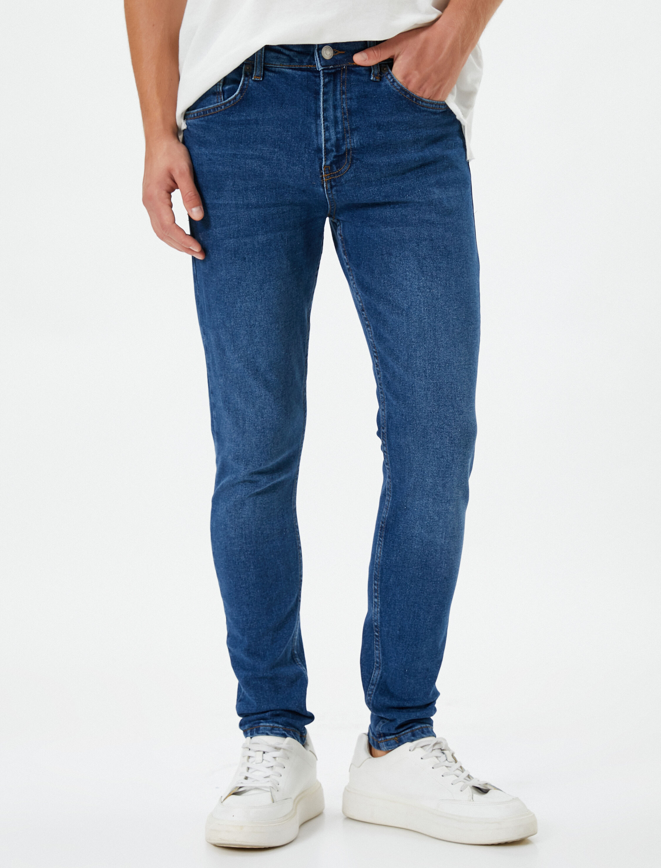   Super Skinny Fit Kot Pantolon - Justin Jean