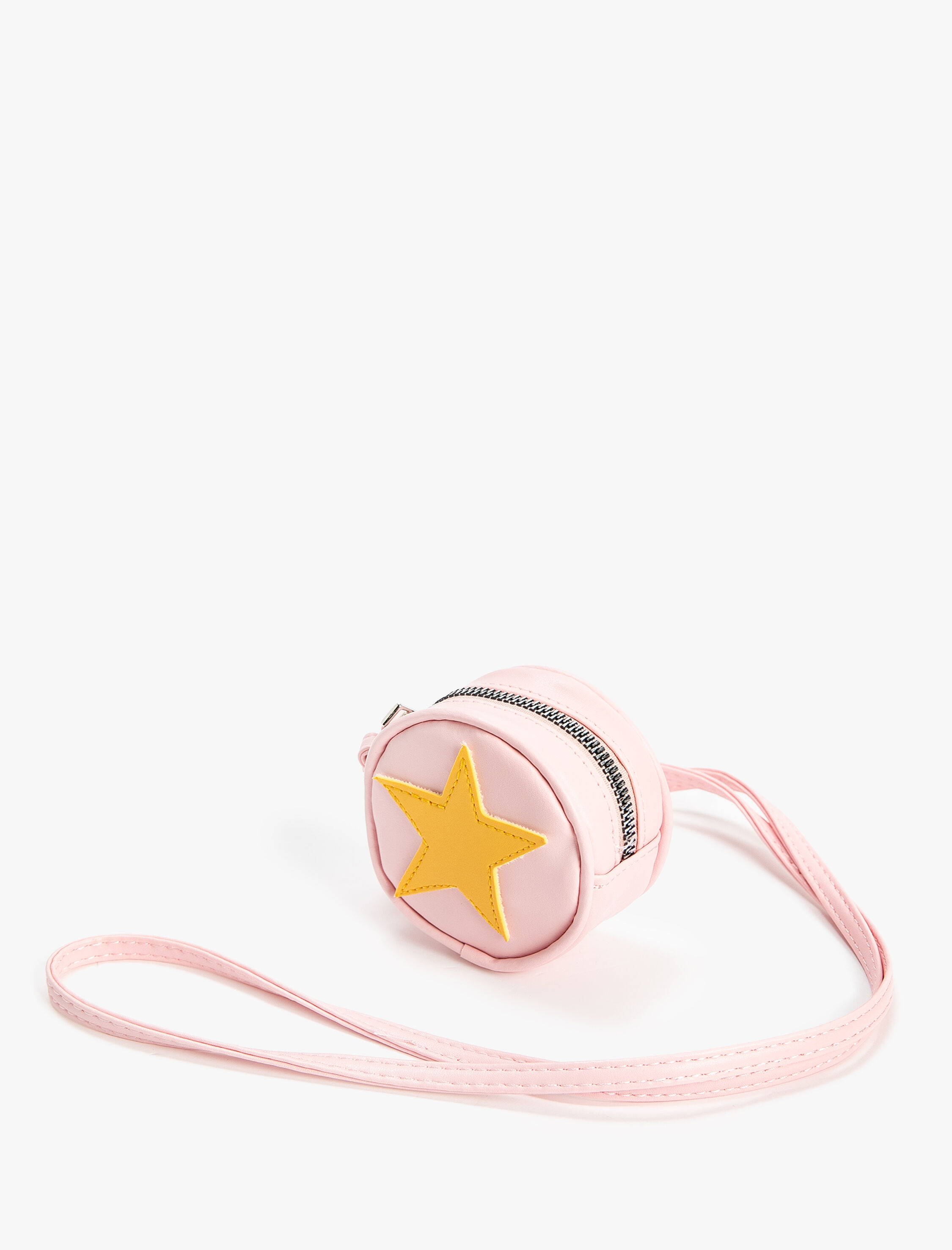  Kız Çocuk Çanta Çapraz Askılı Yıldız Aplike Detaylı