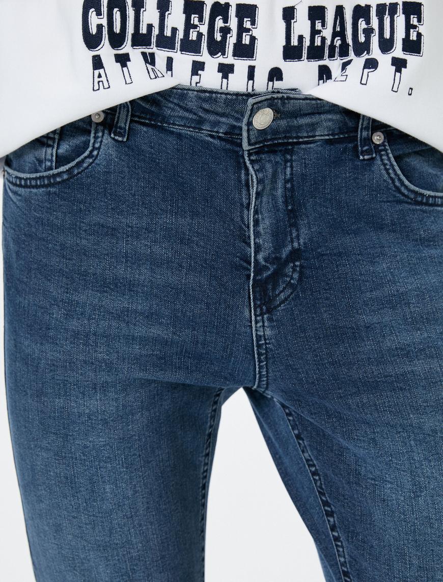   Skinny Fit Kot Pantolon - Michael Jean