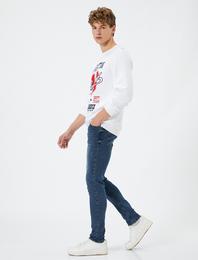 Skinny Fit Kot Pantolon - Michael Jean