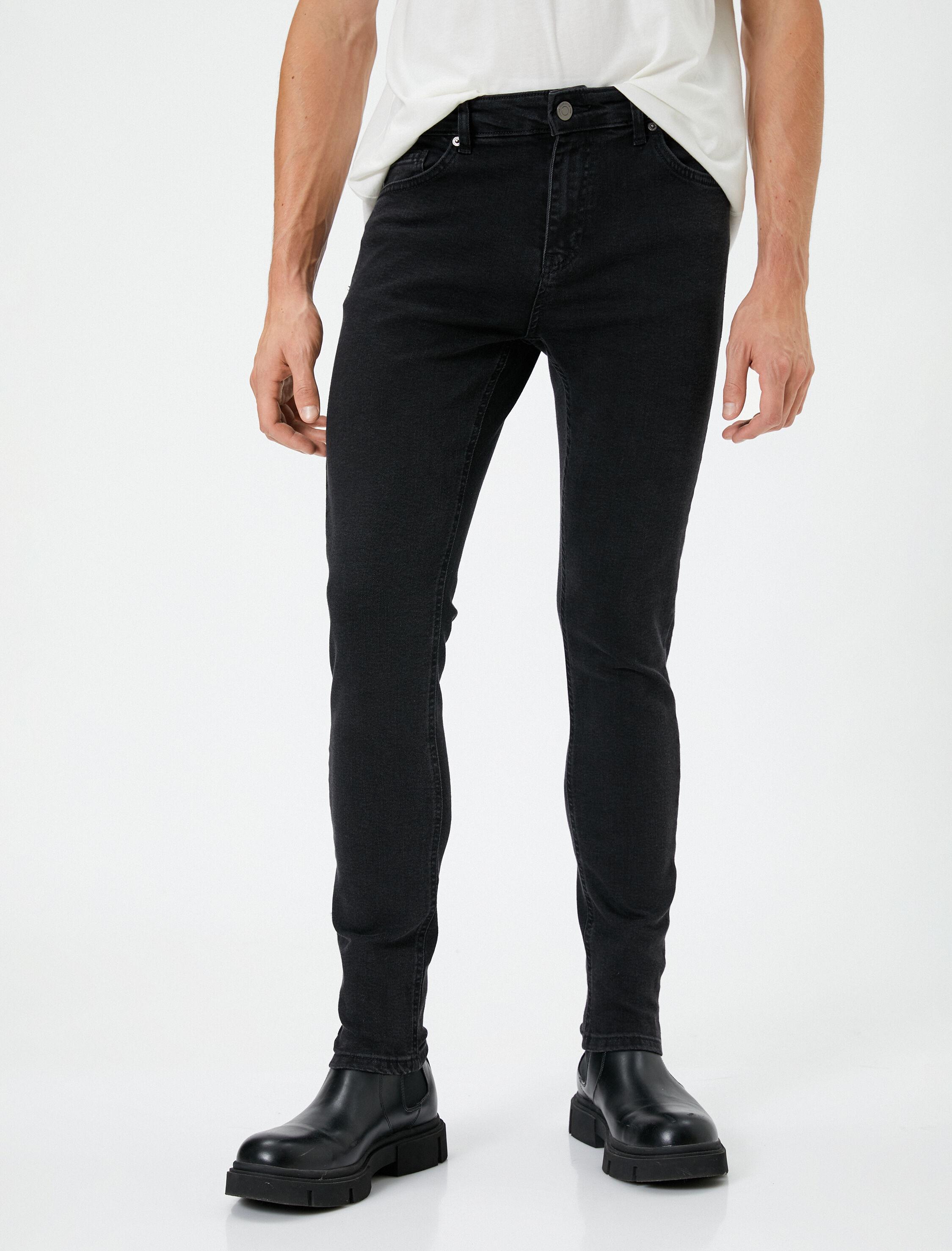   Skinny Fit Kot Pantolon - Michael Jean