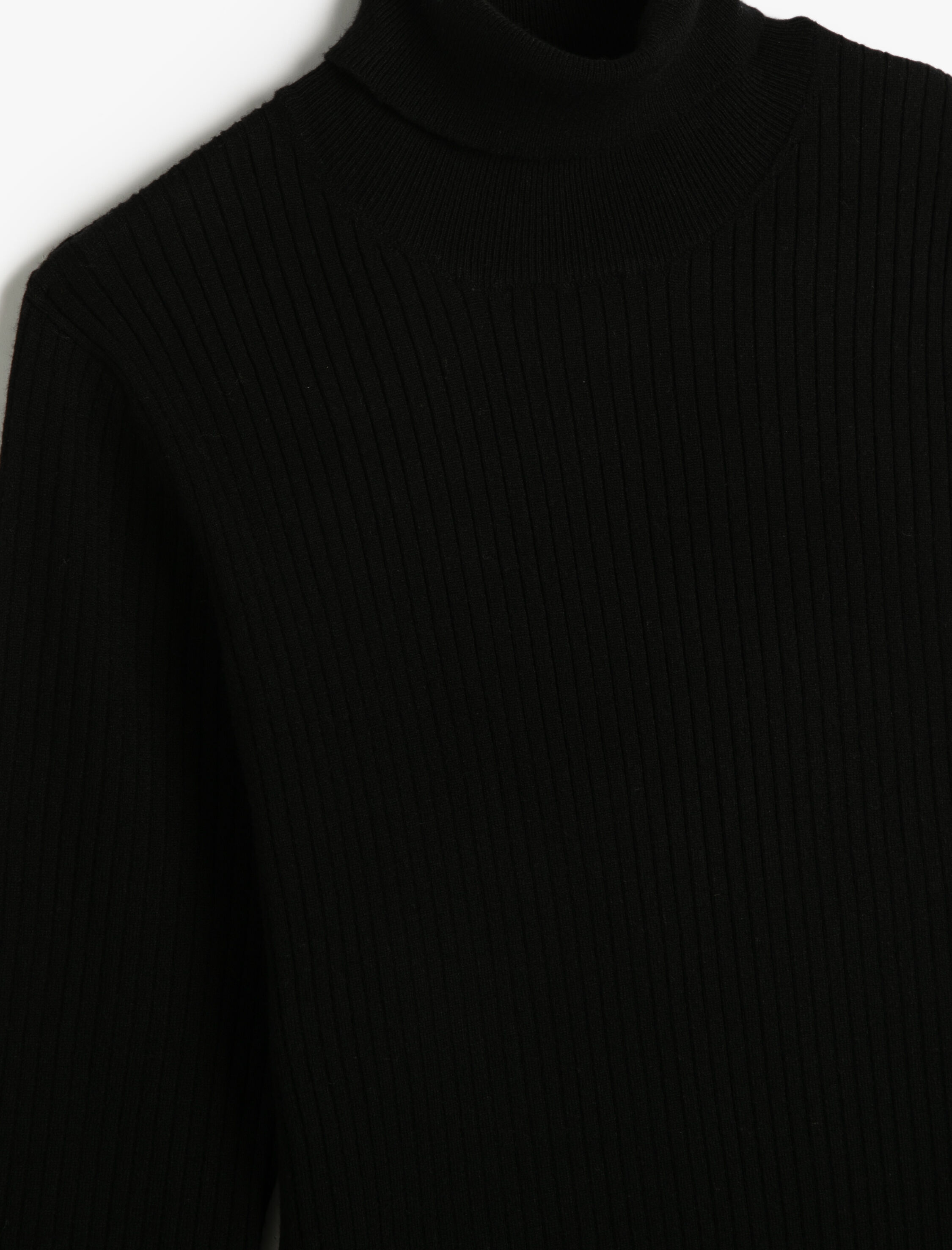  Kız Çocuk Balıkçı Yaka Kazak Uzun Kollu Kaşkorse