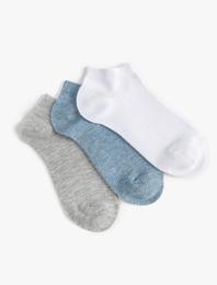 3'lü Basic Patik Çorap Seti