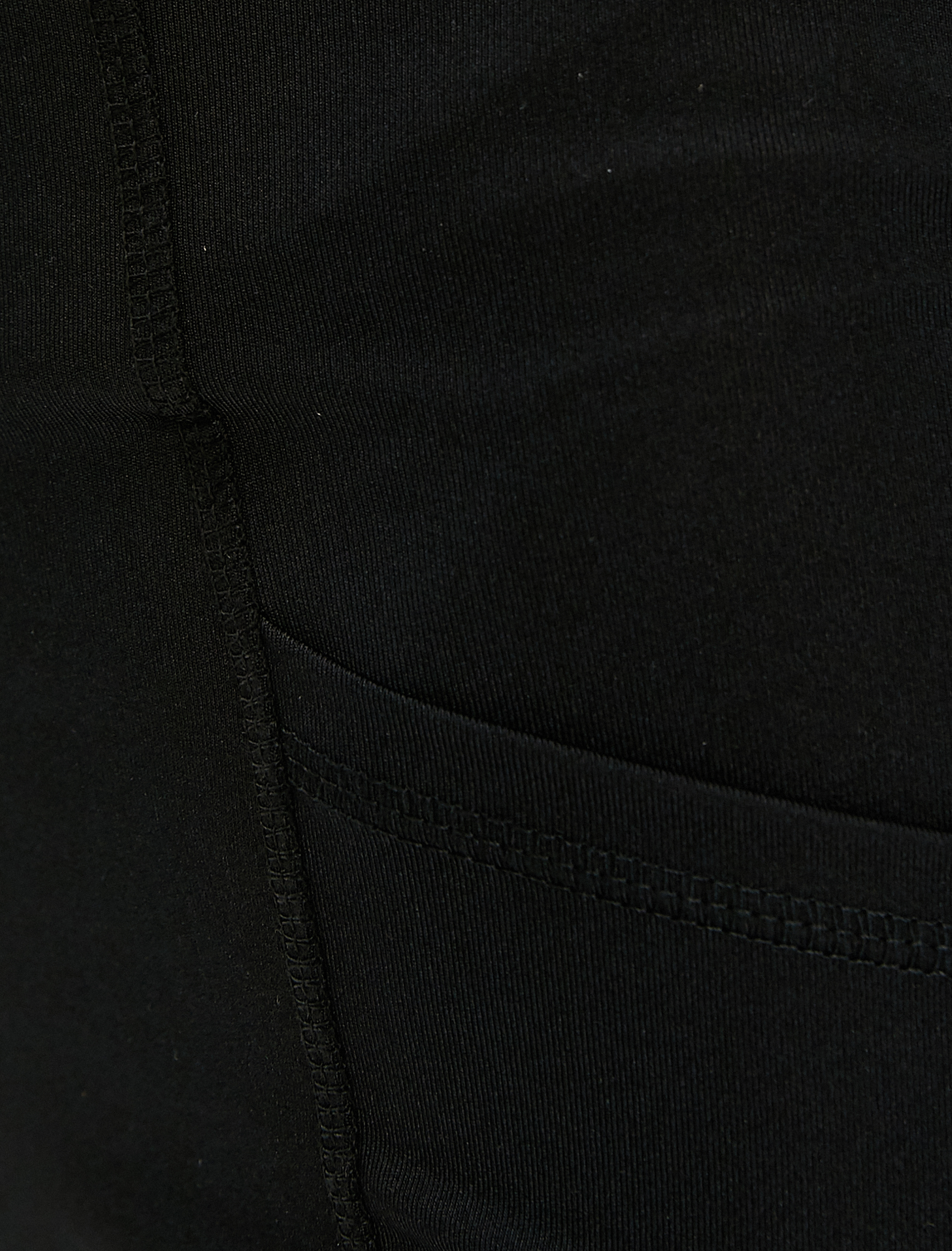   Spor Tayt Tül Detaylı Yüksek Bel Crop Paça