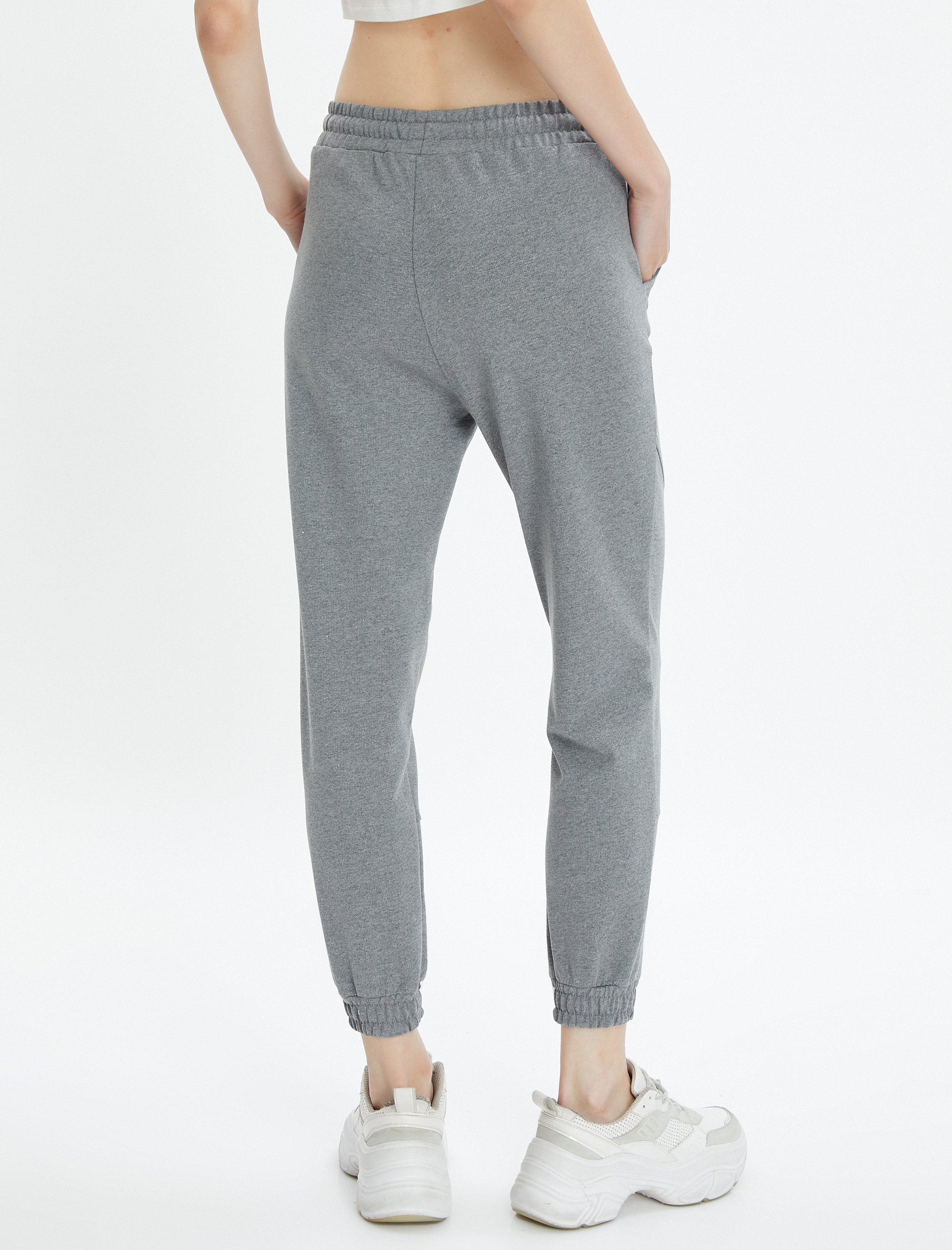   Basic Jogger Eşofman Altı  Beli Bağlamalı Cepli