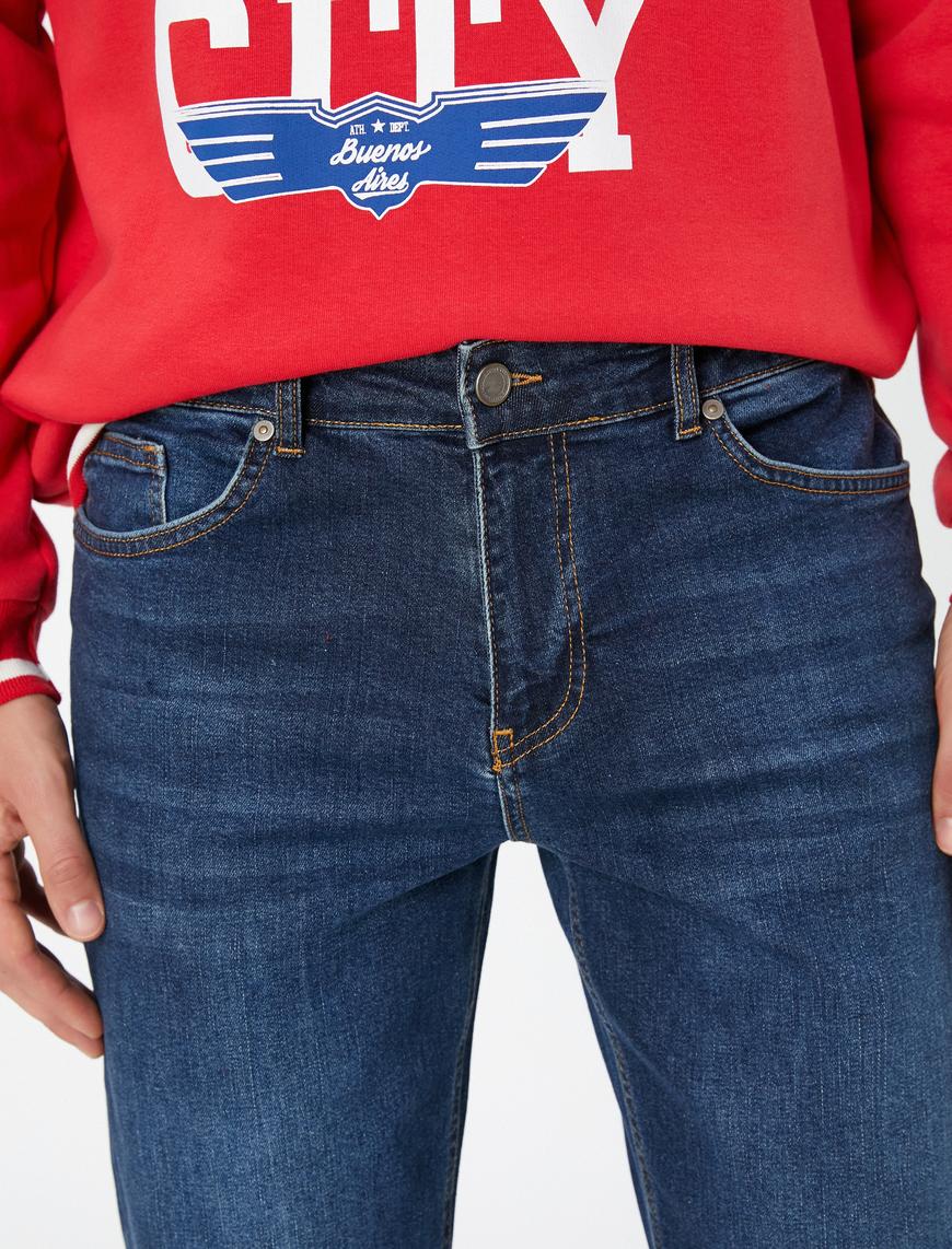   Slim Fit Kot Pantolon - Brad Jean