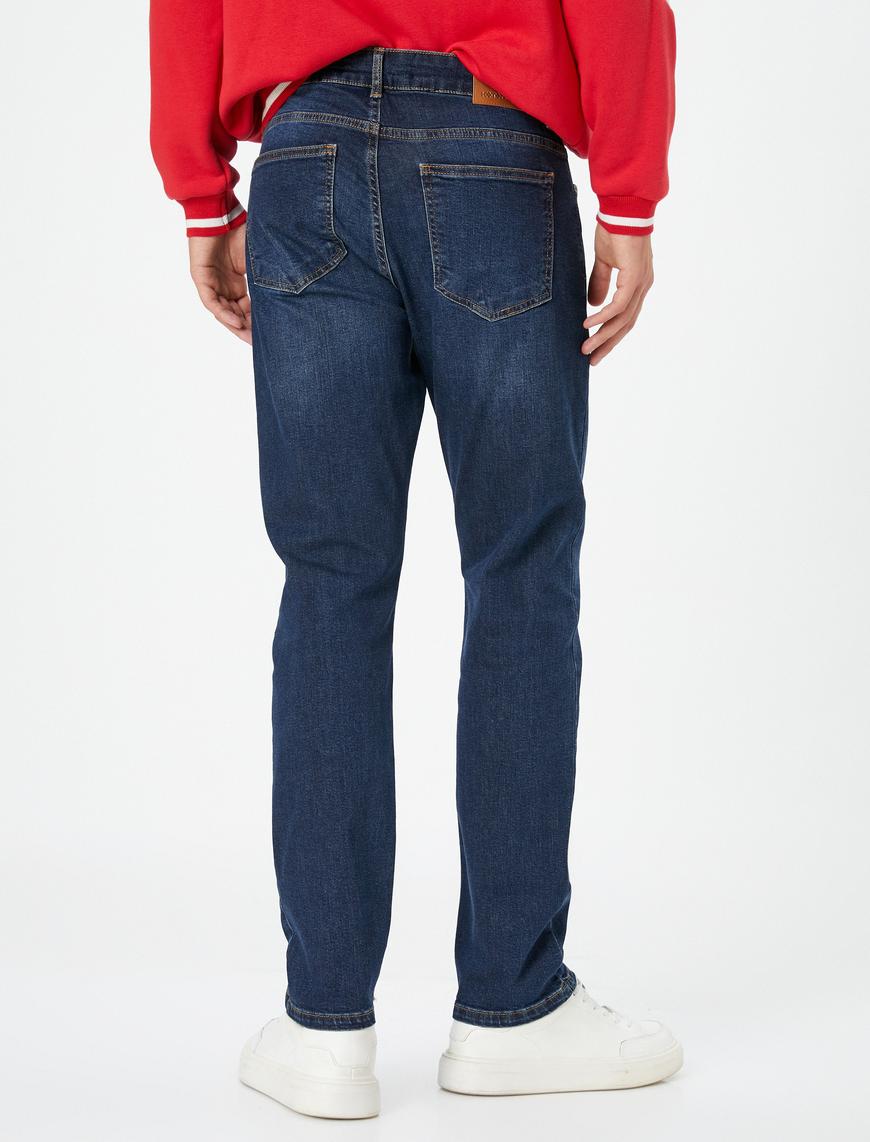   Slim Fit Kot Pantolon - Brad Jean