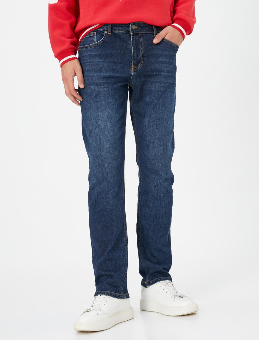   Slim Fit Kot Pantolon - Brad Jean