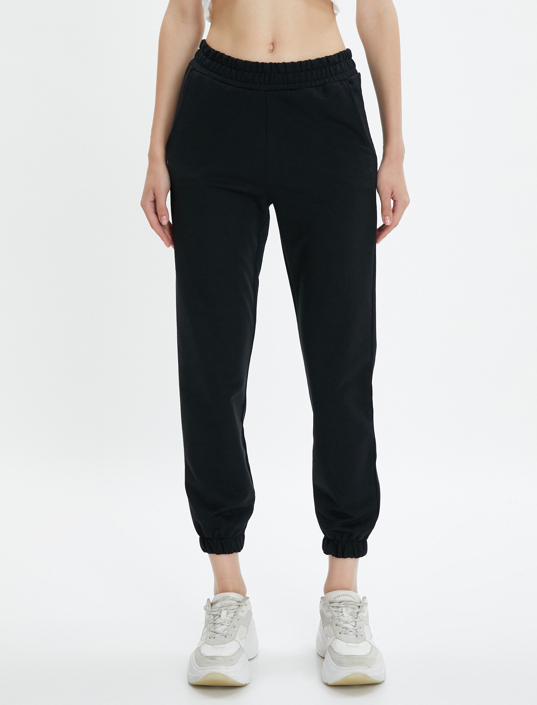   Basic Jogger Eşofman Altı  Beli Bağlamalı Cepli