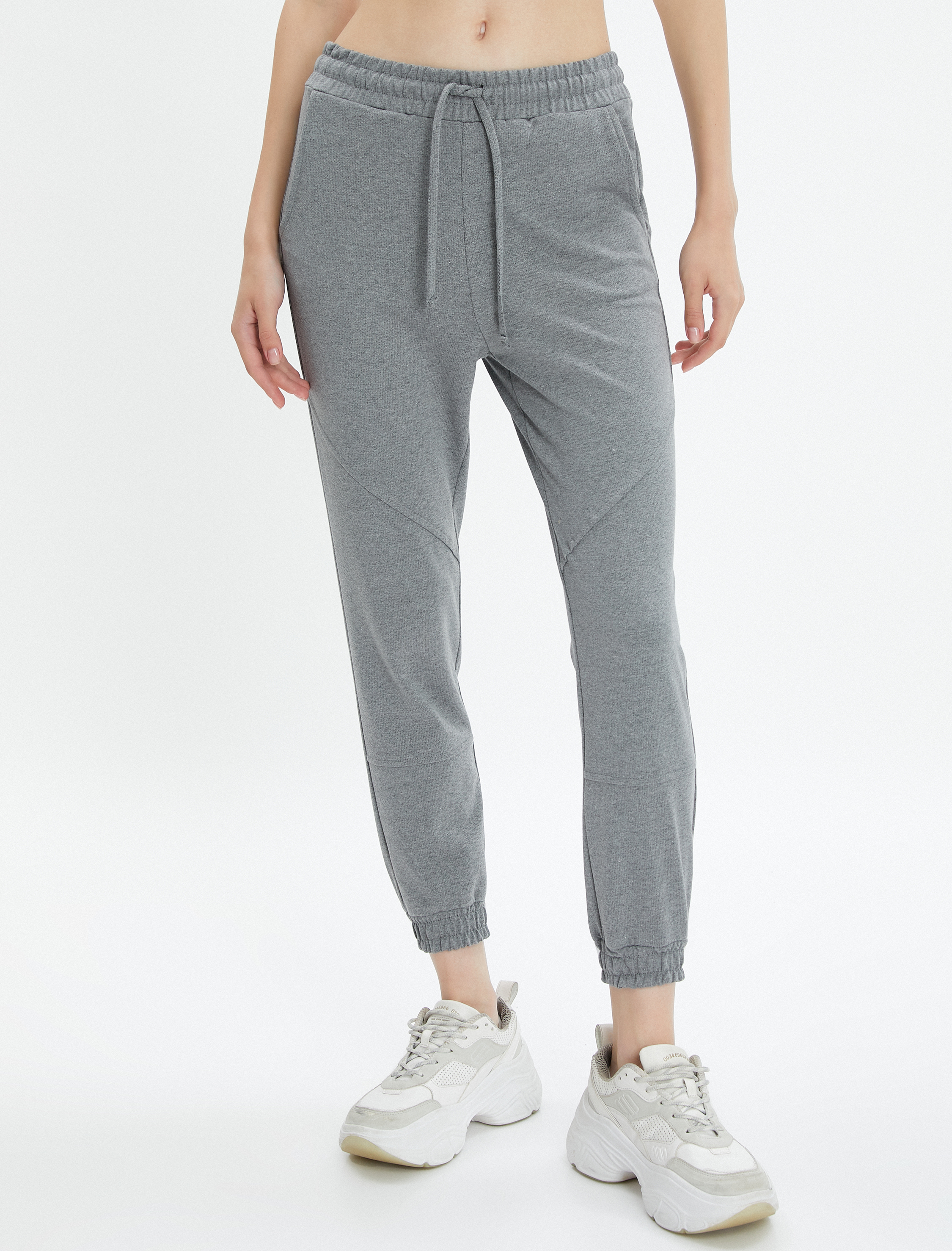   Basic Jogger Eşofman Altı  Beli Bağlamalı Cepli