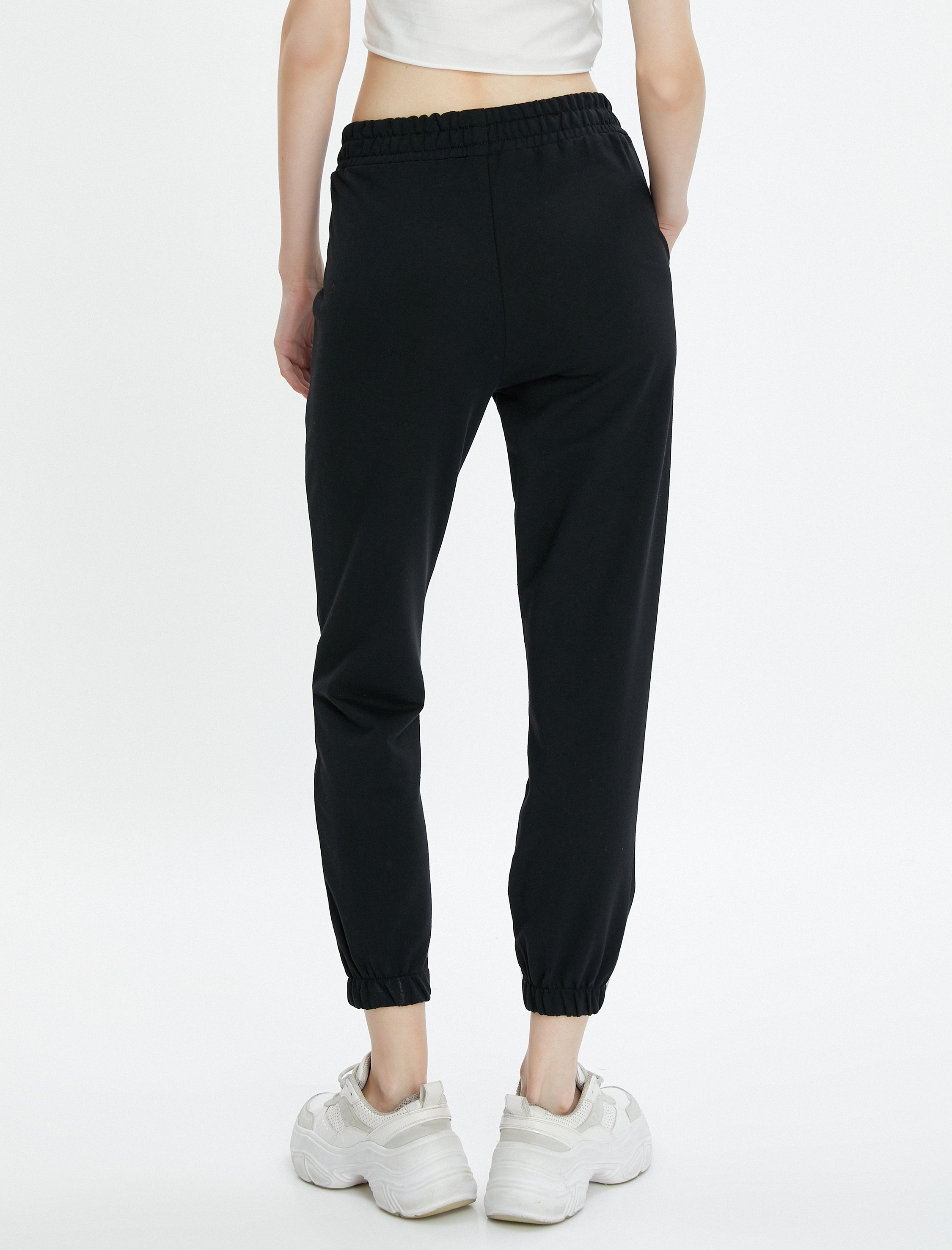   Basic Jogger Eşofman Altı  Beli Bağlamalı Cepli