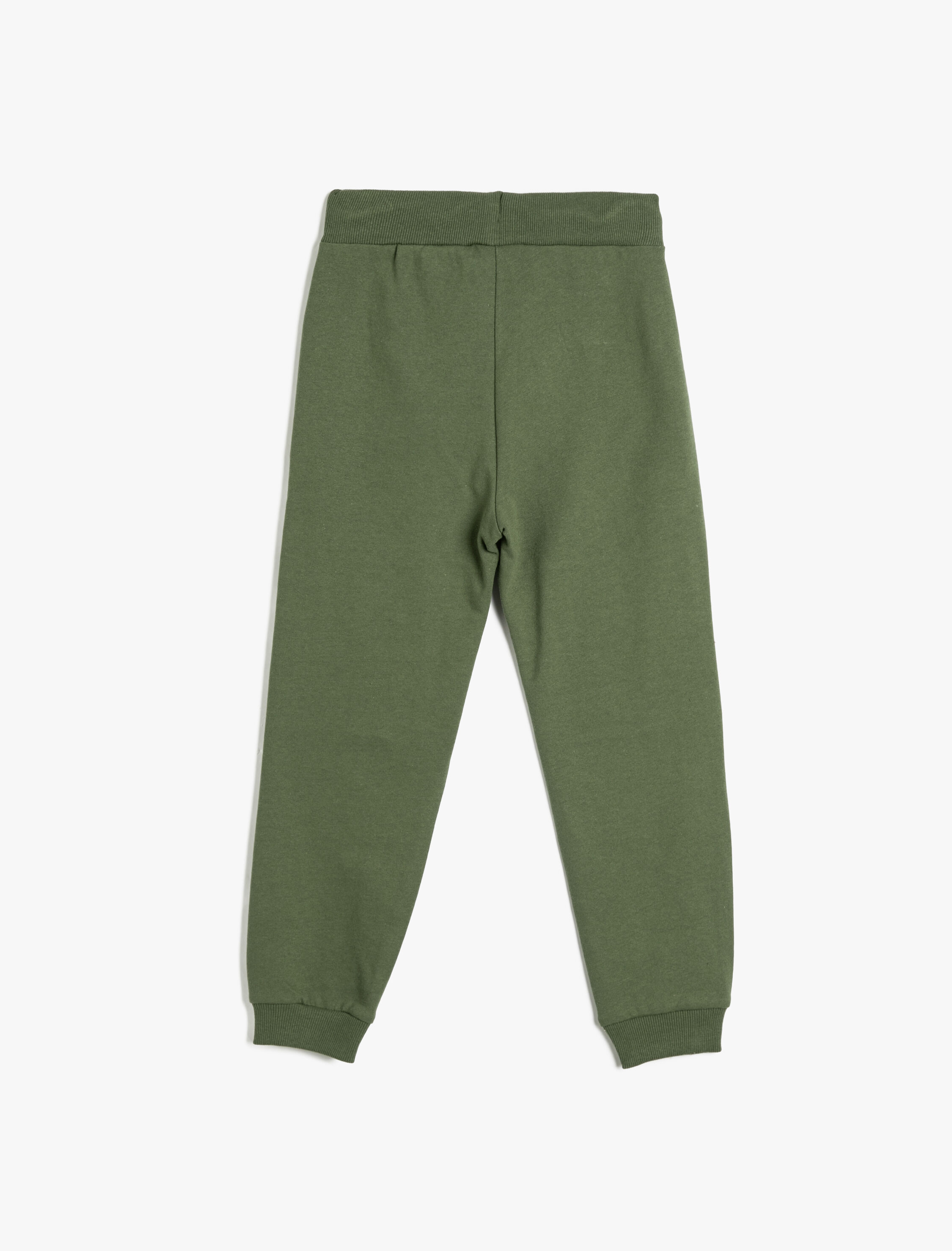  Erkek Çocuk Basic Jogger Eşofman Altı Beli Bağlamalı Cepli Şardonlu