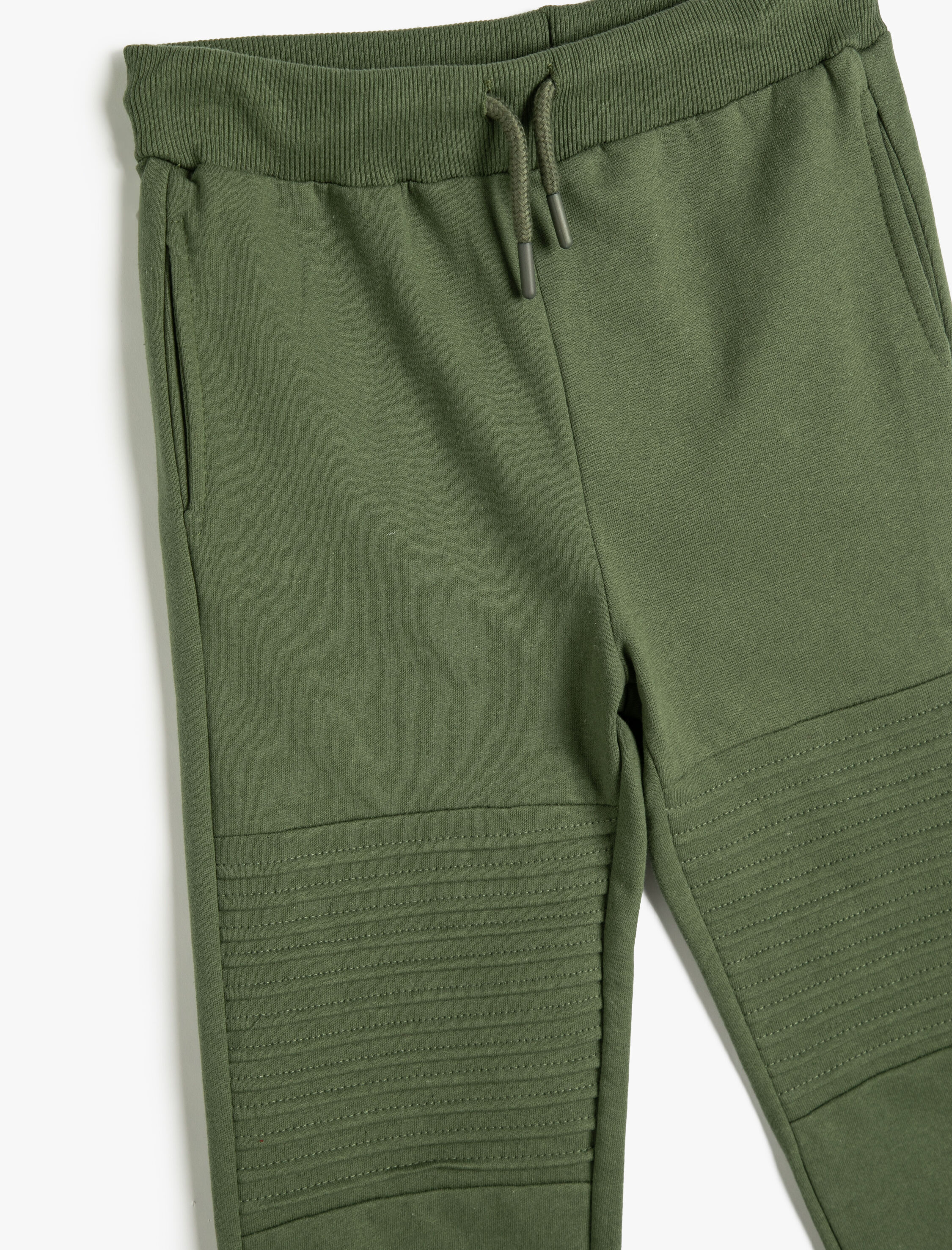  Erkek Çocuk Basic Jogger Eşofman Altı Beli Bağlamalı Cepli Şardonlu