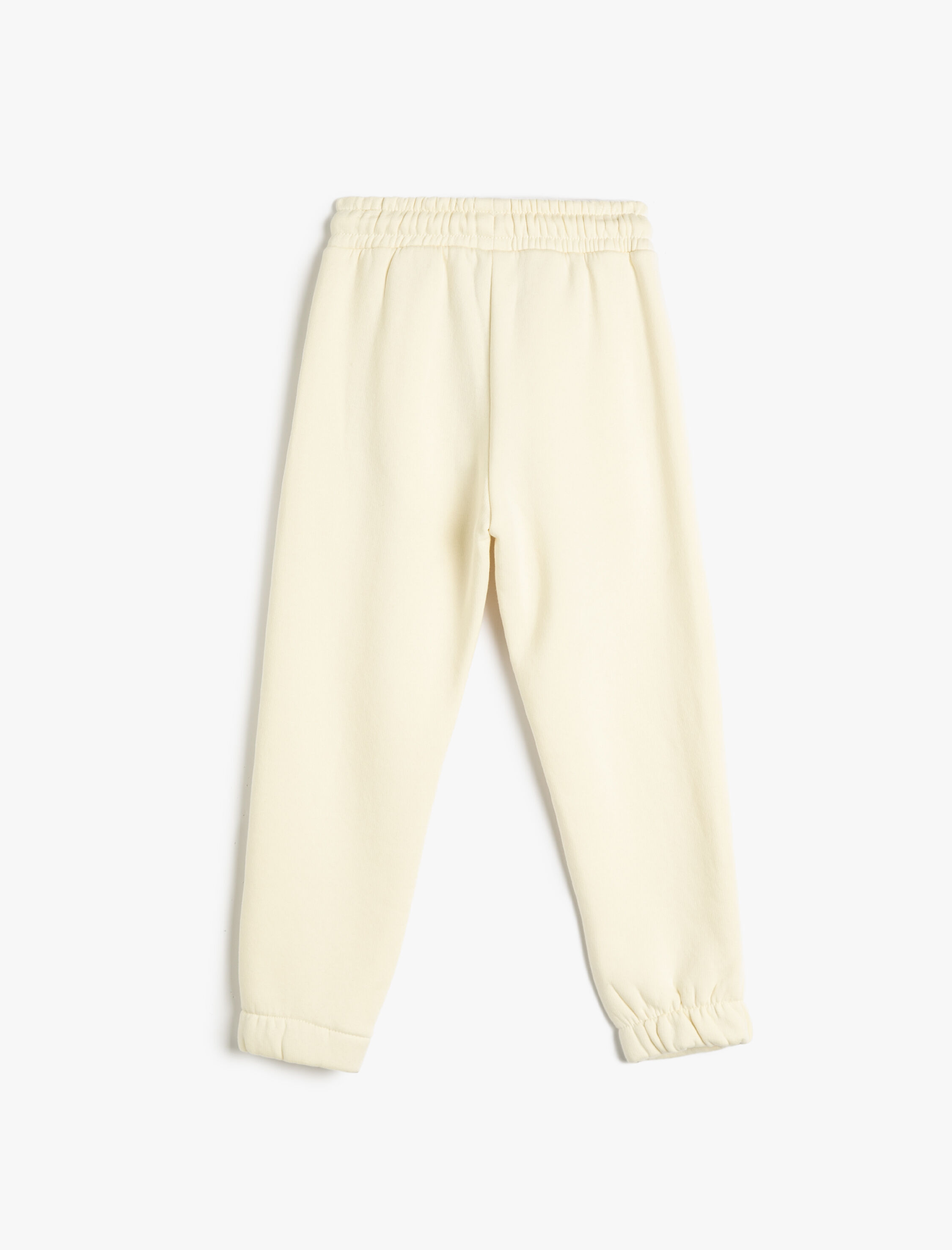  Erkek Çocuk Basic Jogger Eşofman Altı Beli Bağlamalı Cepli Şardonlu