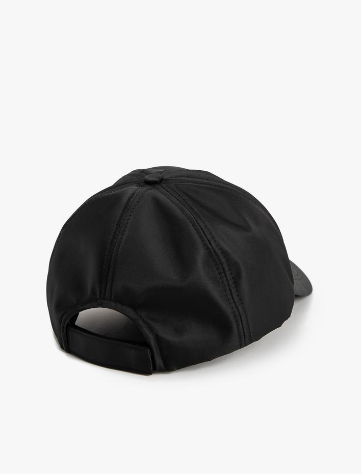 Erkek Kep Şapka Deri Görünümlü Su İtici