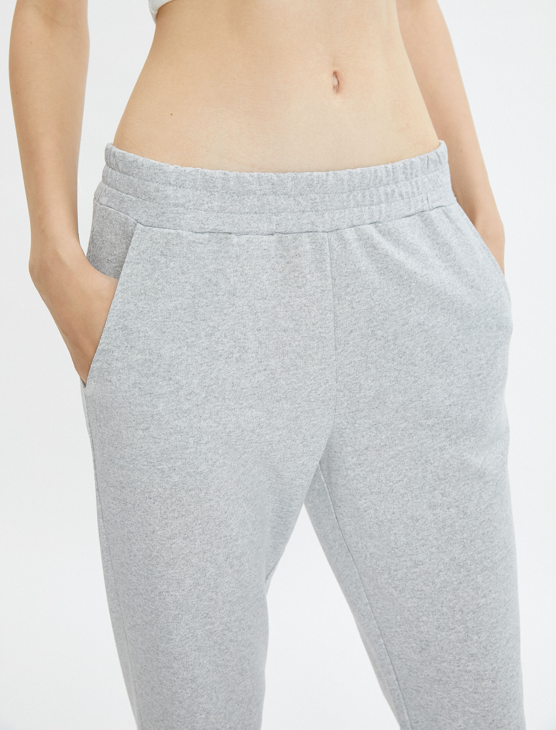   Basic Jogger Eşofman Altı  Beli Bağlamalı Cepli