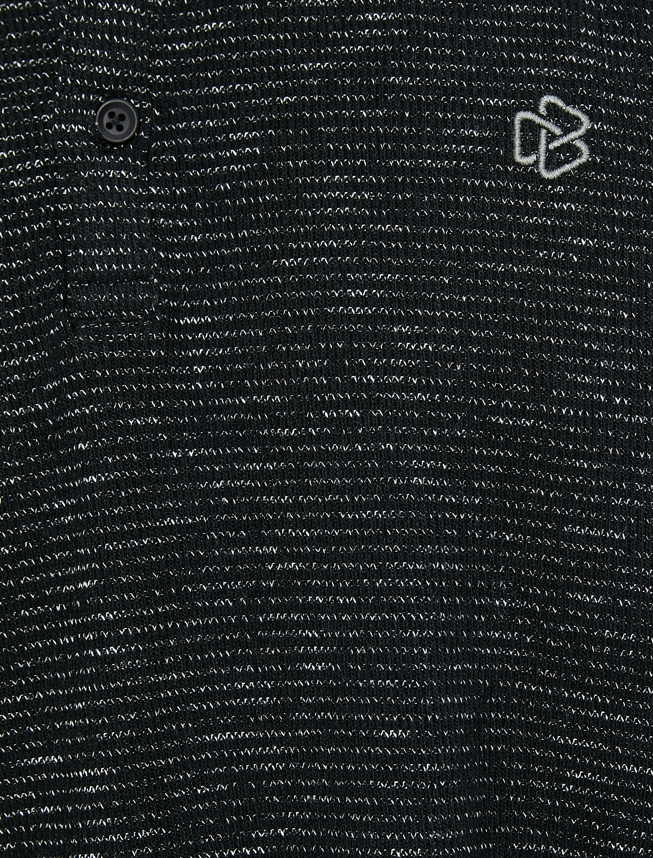   Mandarin Yaka Kazak Düğme Detaylı Uzun Kollu