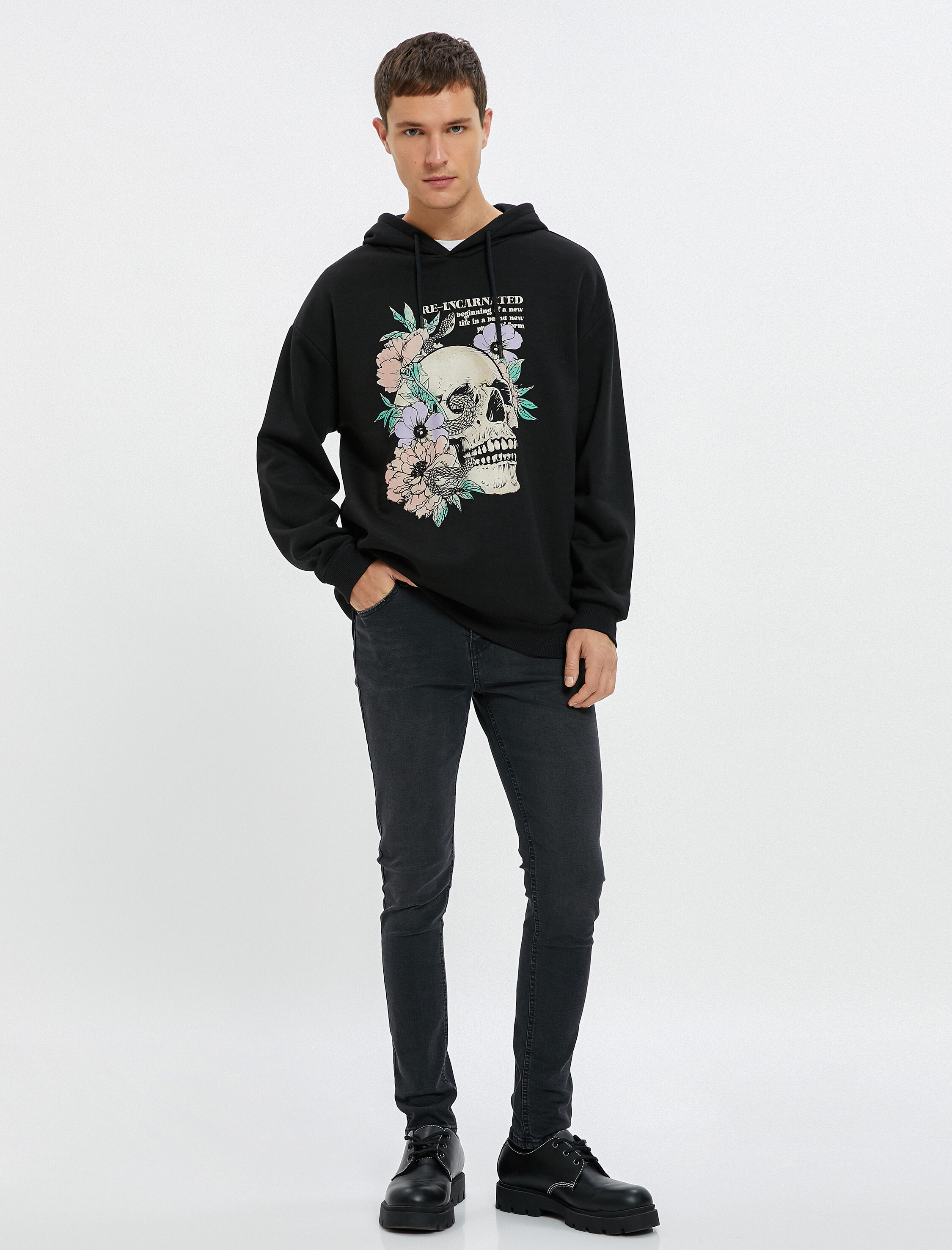   Skinny Fit Dar Paça Kot Pantolon Cepli - Michael Jean