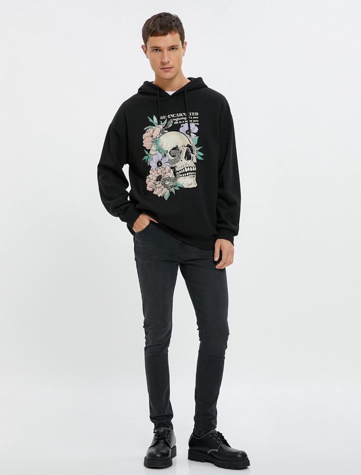  Skinny Fit Dar Paça Kot Pantolon Cepli - Michael Jean