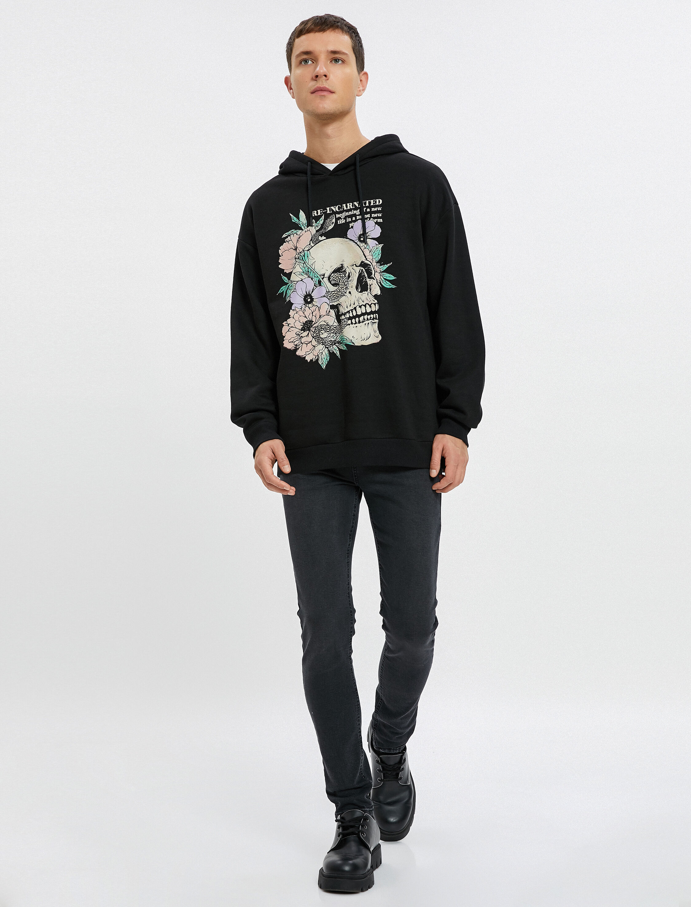   Skinny Fit Dar Paça Kot Pantolon Cepli - Michael Jean